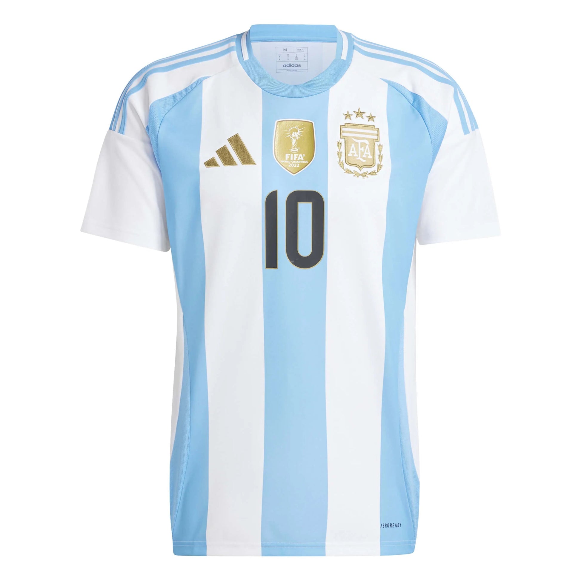 adidas 2024-25 Argentina Stadium Home Messi #10 Jersey