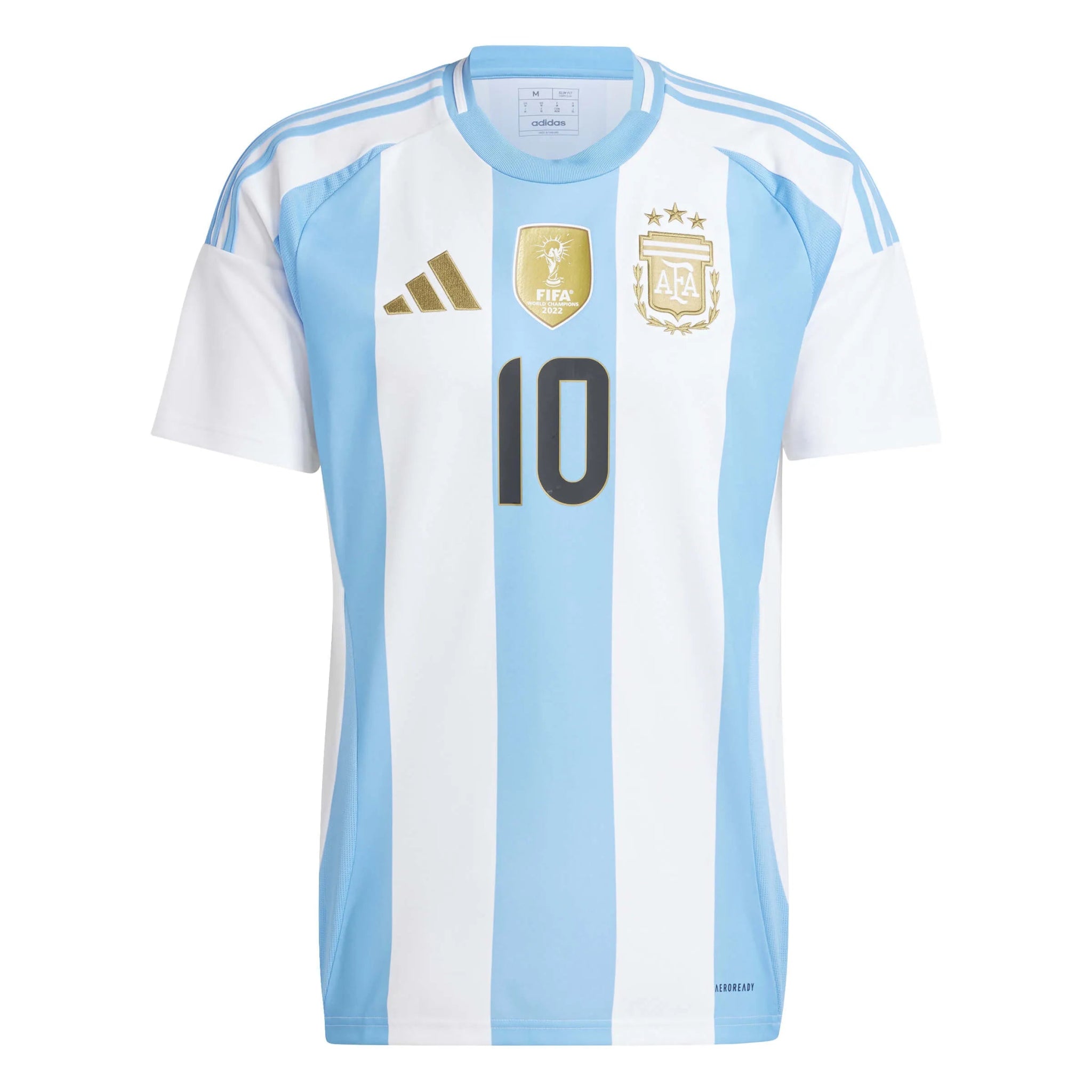 adidas 2024-25 Argentina Stadium Home Messi #10 Jersey