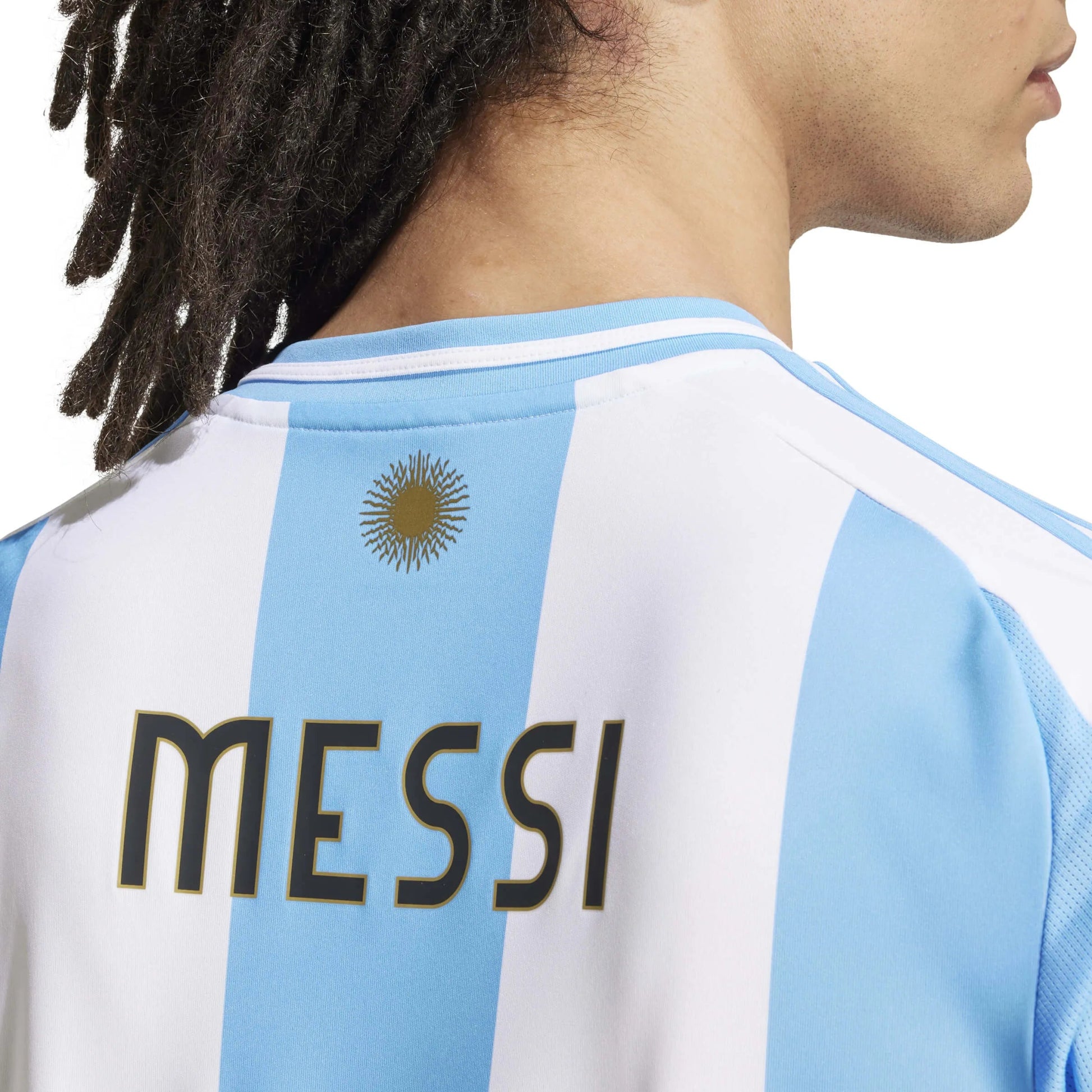 adidas 2024-25 Argentina Stadium Home Messi #10 Jersey