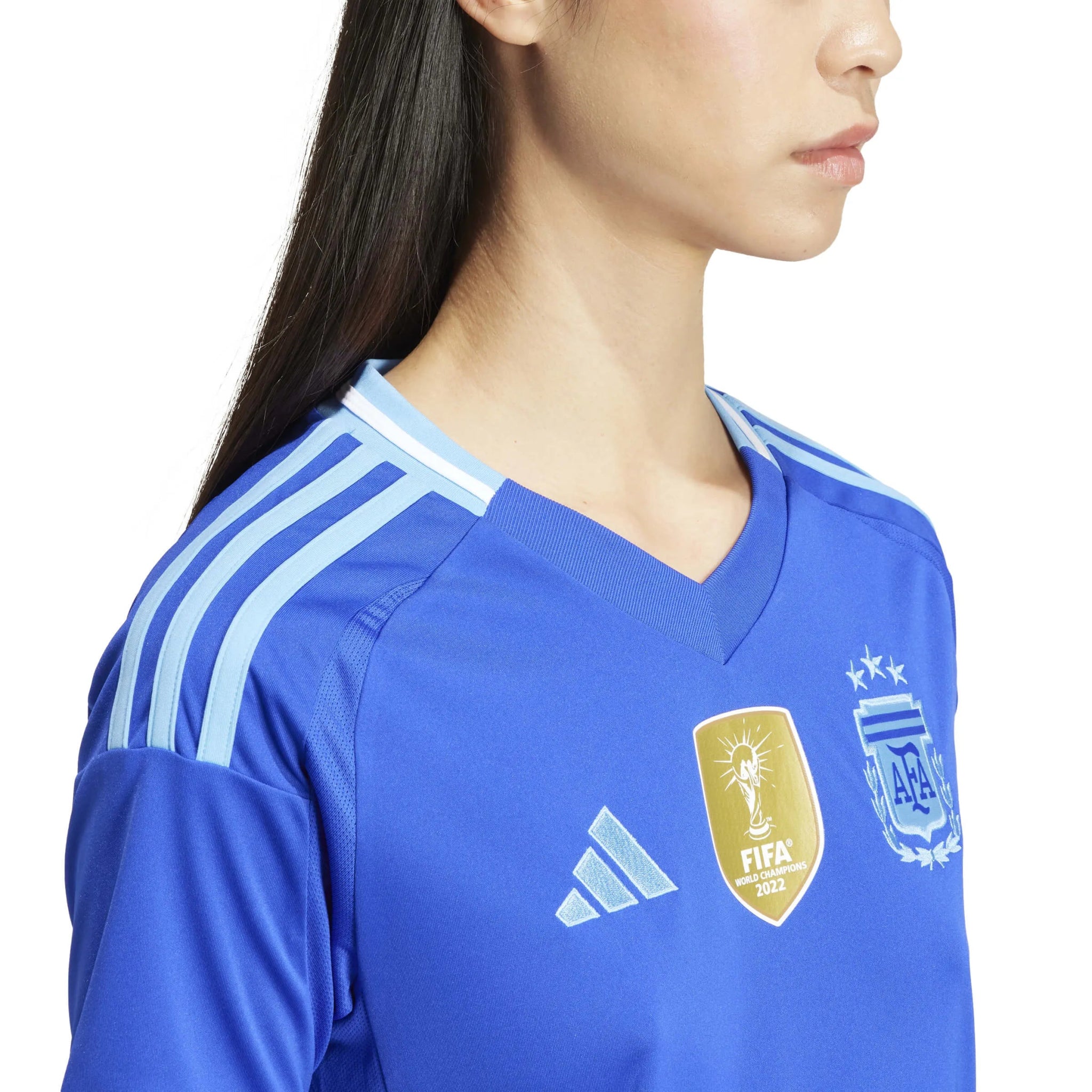 adidas 2024-25 Argentina Women's Stadium Away Jersey (Detail 1)