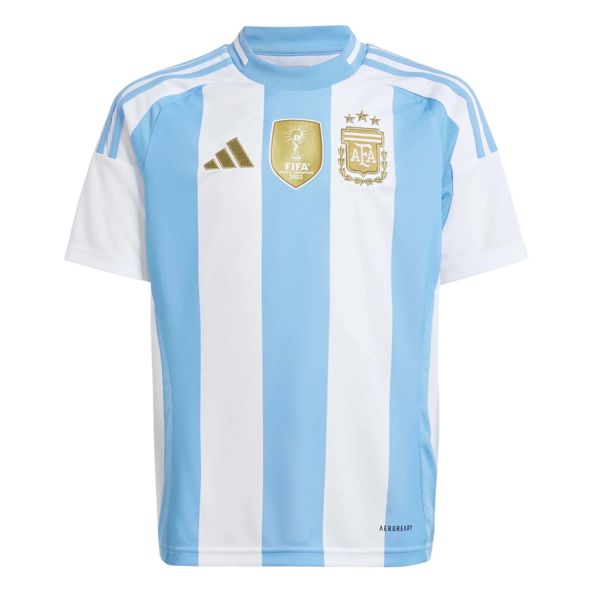 adidas 2024-25 Argentina Youth Stadium Home Jersey