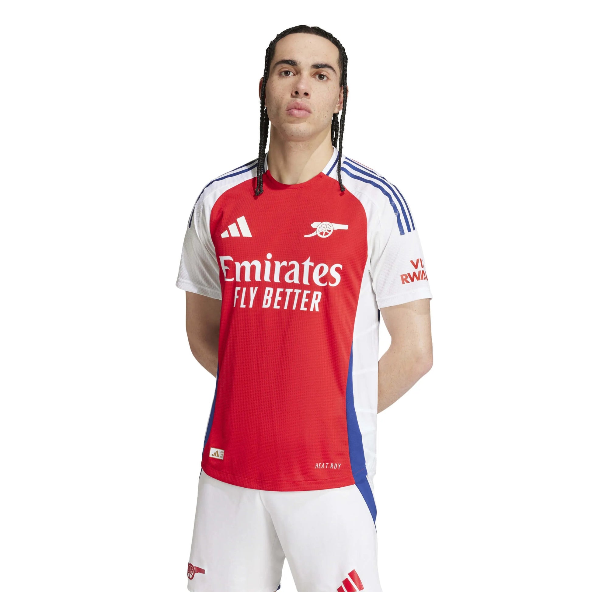 adidas 2024-25 Arsenal Men's Authentic Home Jersey (Model - Front)