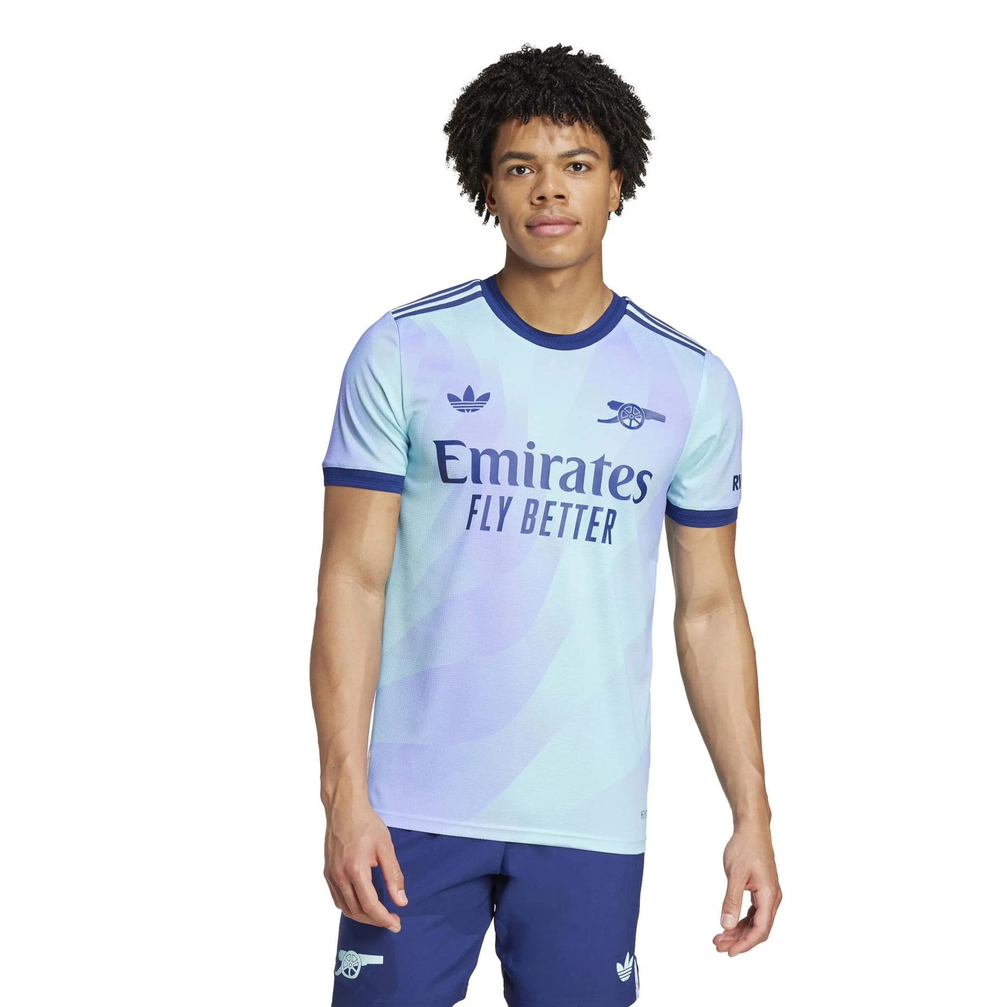 adidas 2024-25 Arsenal Men's Authentic Third Jersey (Model - Front)