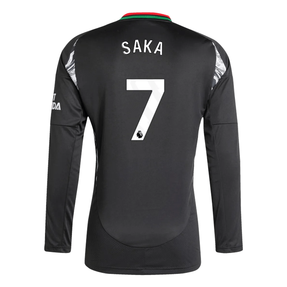 adidas 2024-25 Arsenal Men's Stadium Away Long-Sleeve Jersey (Saka)