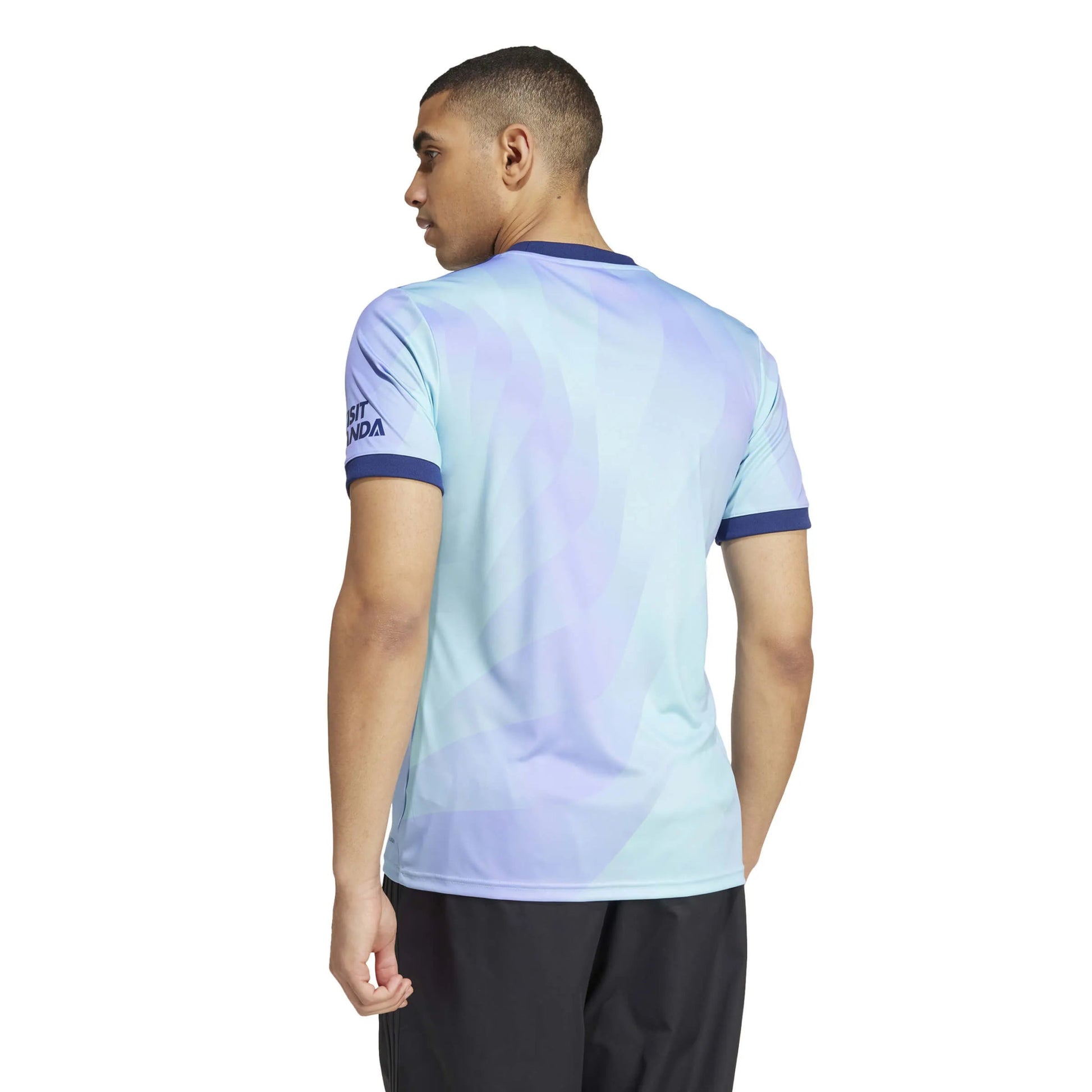 adidas 2024-25 Arsenal Men's Stadium Third Jersey (Model - Back)