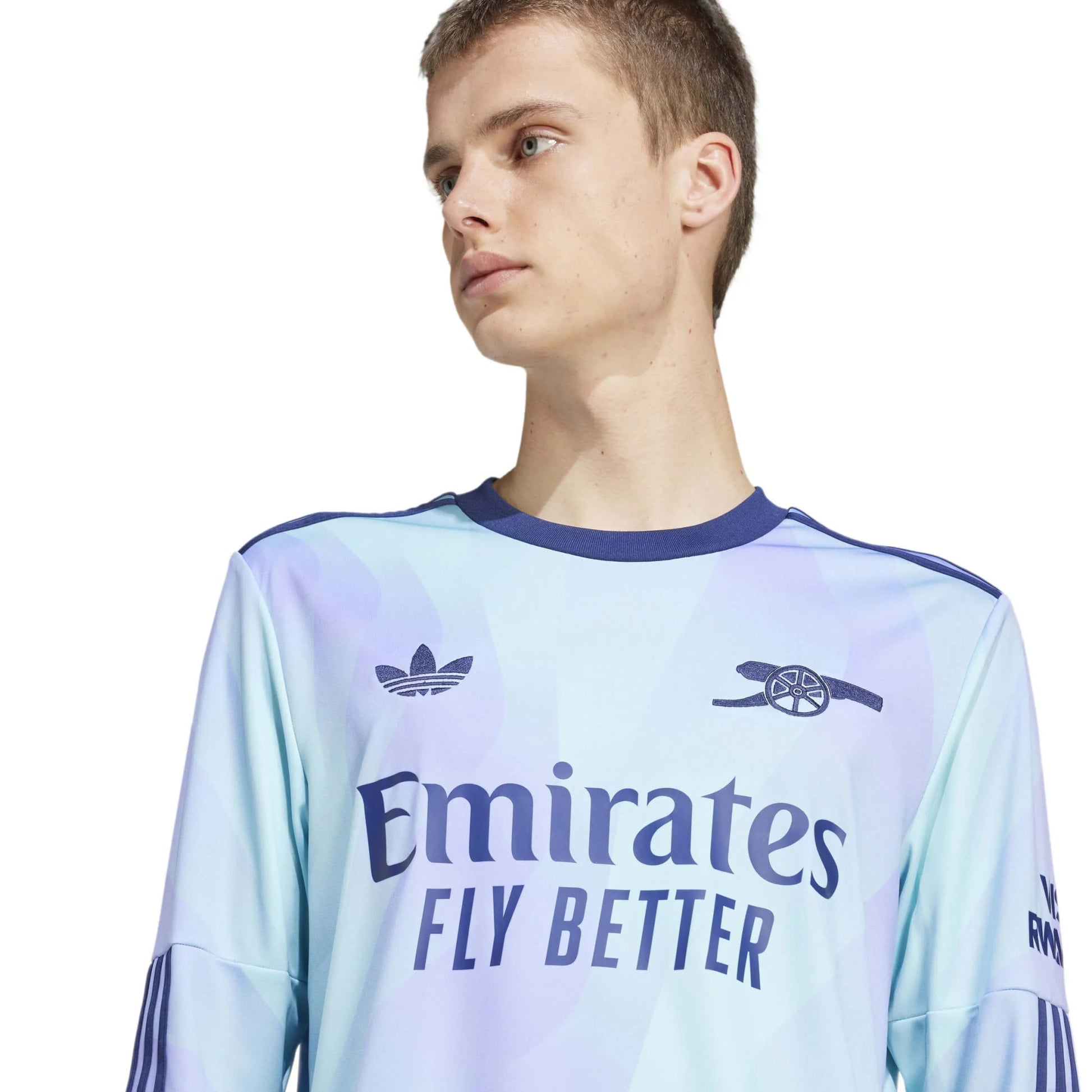 adidas 2024-25 Arsenal Men's Stadium Third Long-Sleeve Jersey
