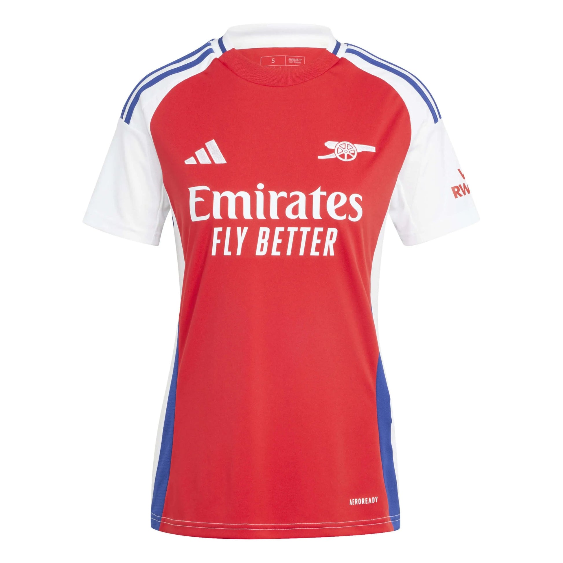 adidas 2024-25 Arsenal Women's Stadium Home Jersey (Front)