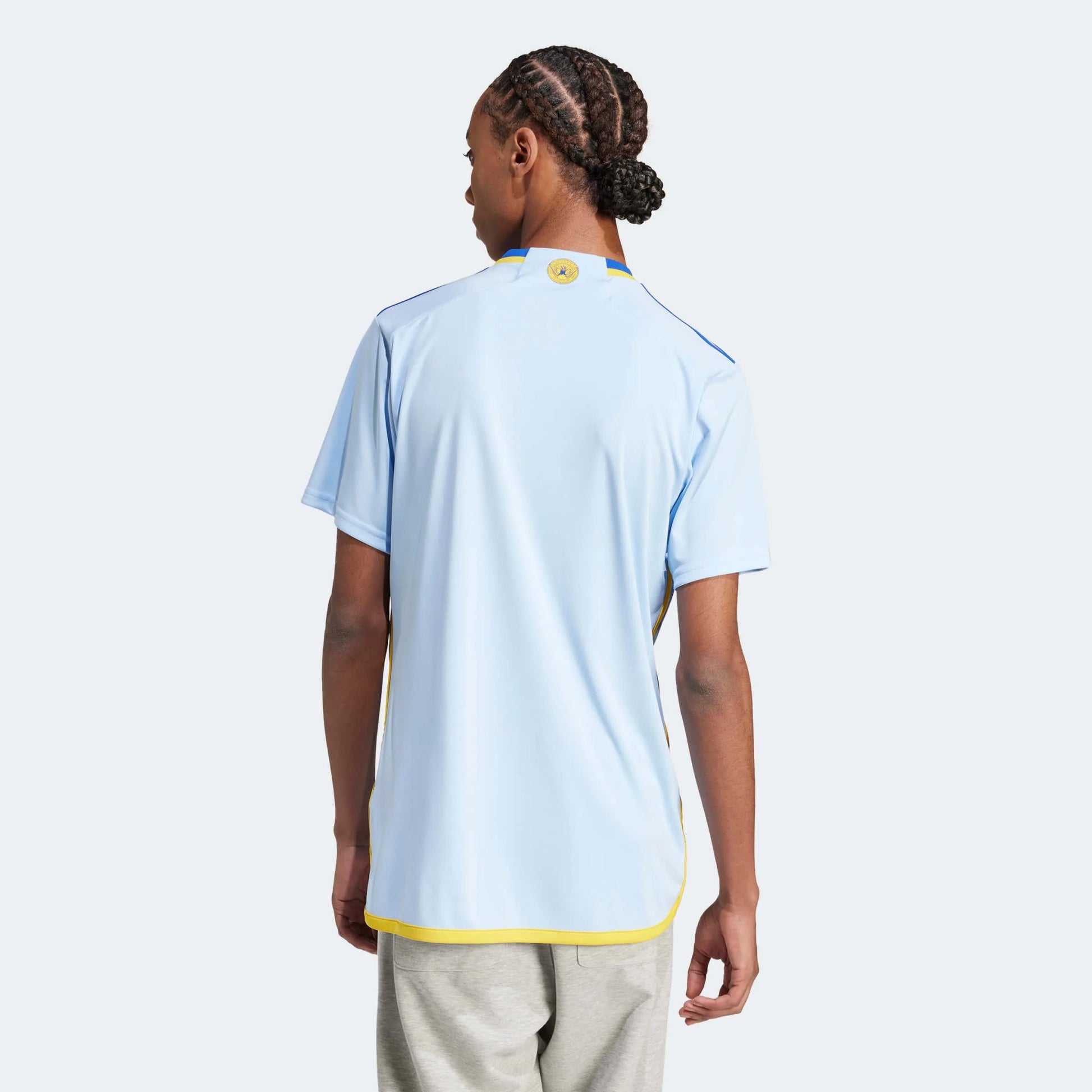 adidas 2024-25 Atlanta United Men's Stadium Away Jersey (Model - Back)