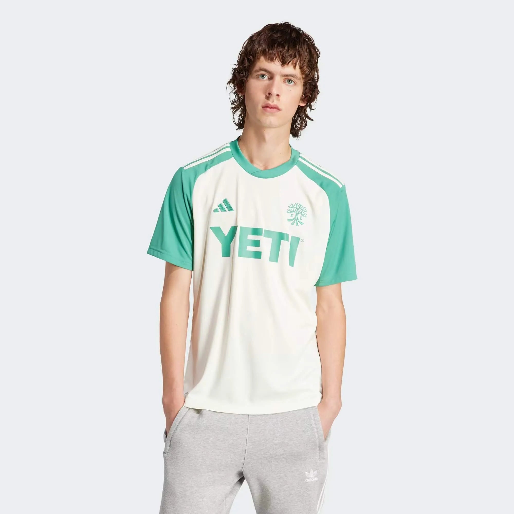 adidas 2024-25 Austin FC Men's Stadium Away Jersey (Model - Front)