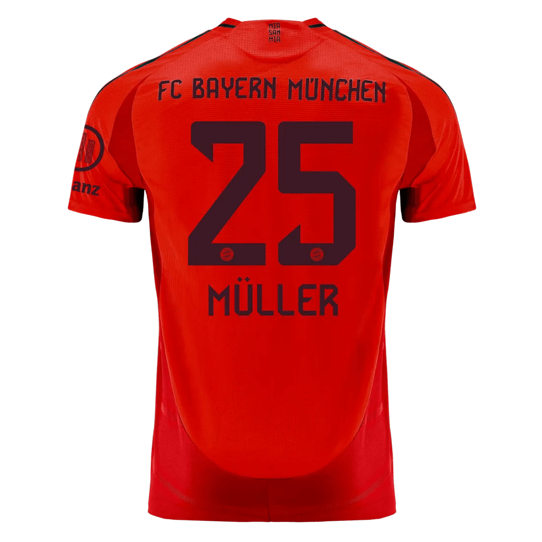 adidas 2024-25 Bayern Munich Authentic Home Jersey