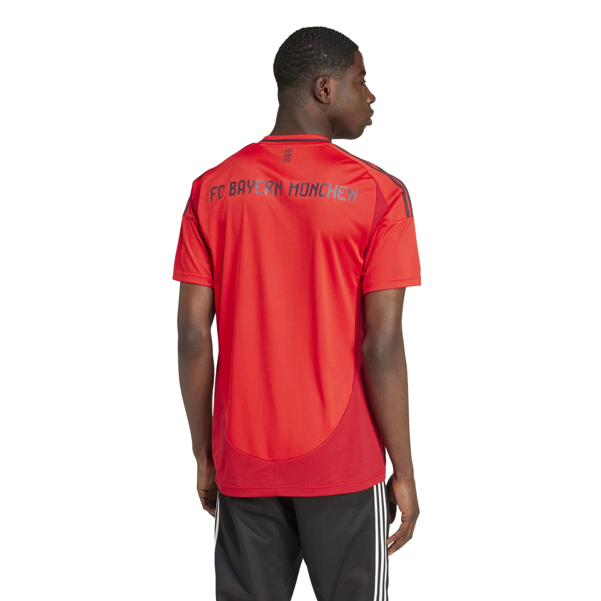adidas 2024-25 Bayern Munich Men's Stadium Home Jersey (Model - Back)