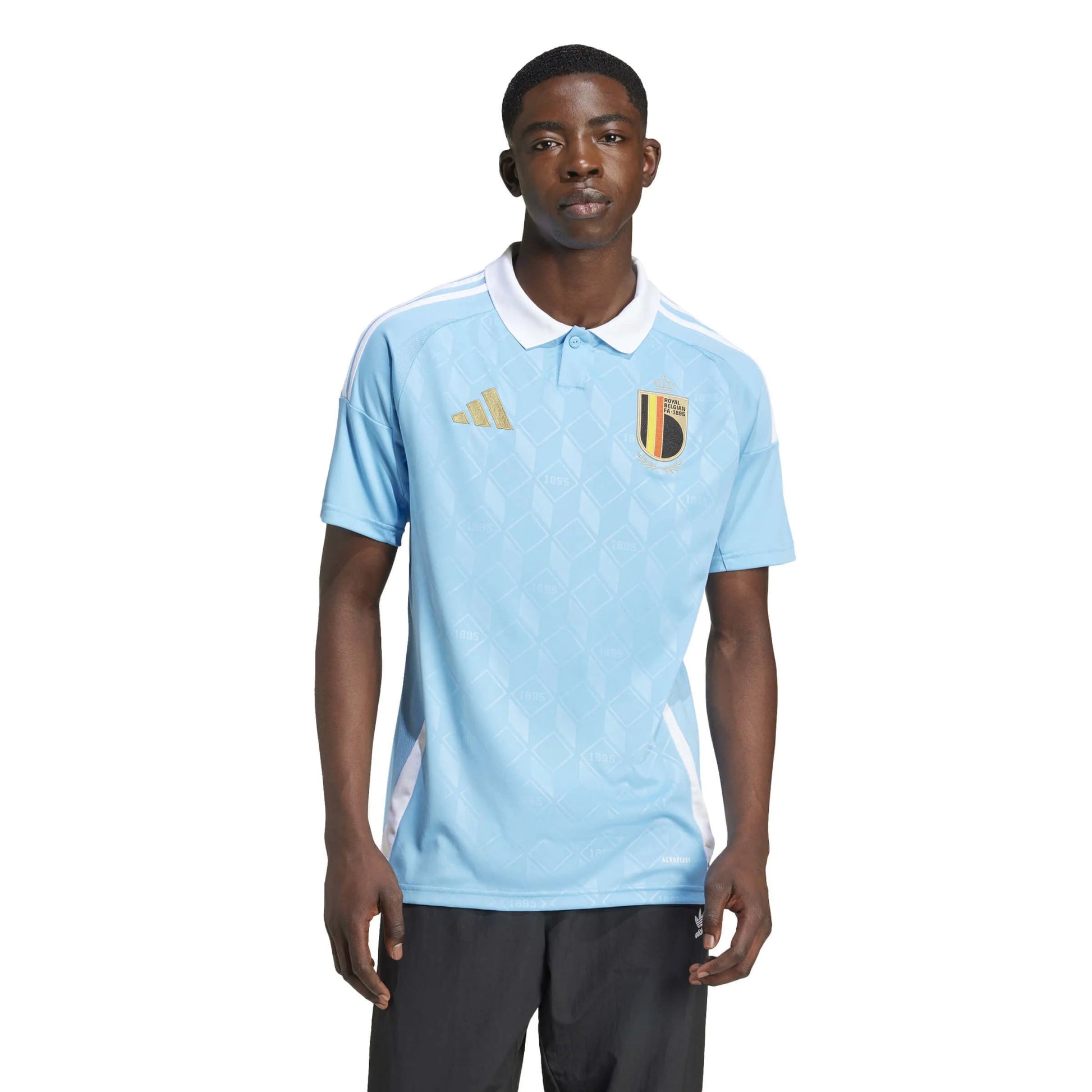 adidas 2024-25 Belgium Men's Stadium Away Jersey
