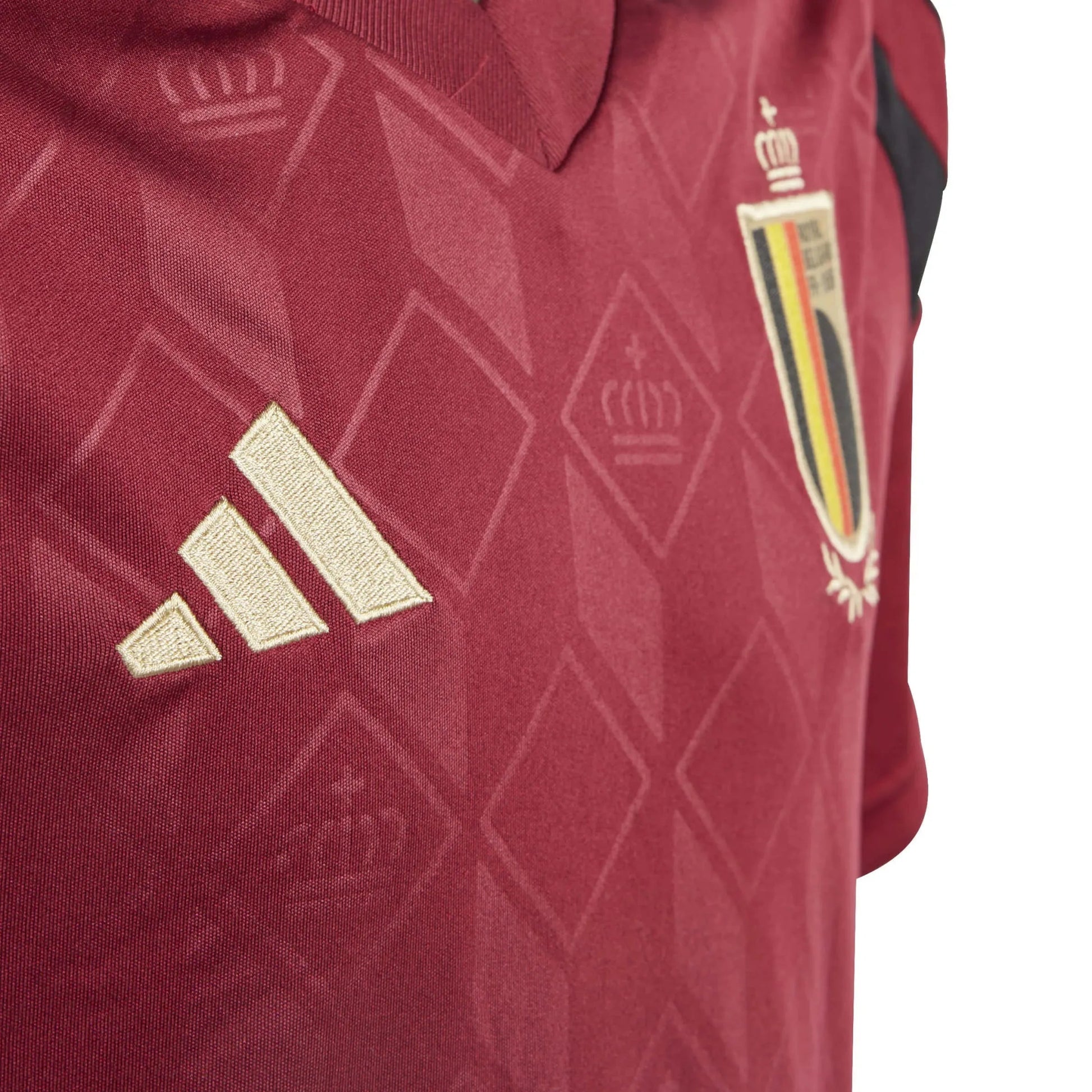 adidas 2024-25 Belgium Youth Stadium Jersey