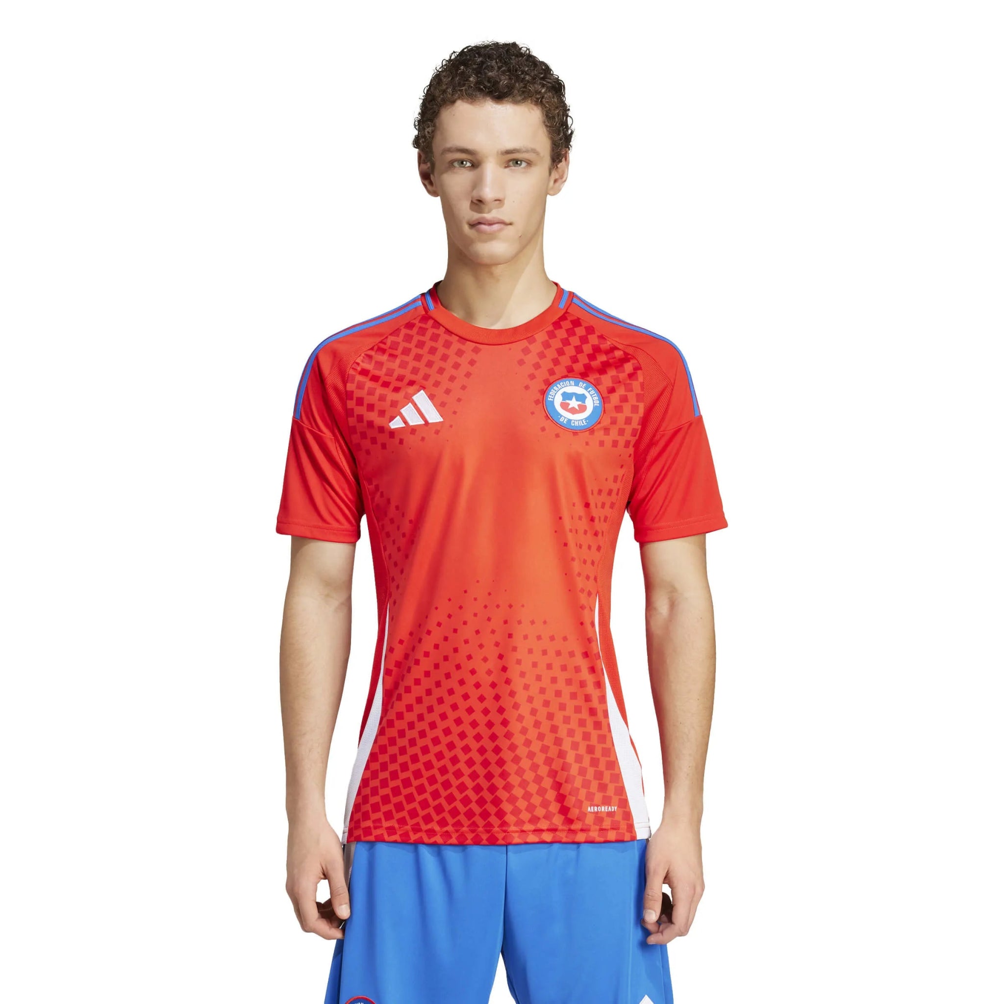 adidas 2024-25 Chile Men's Stadium Home Jersey