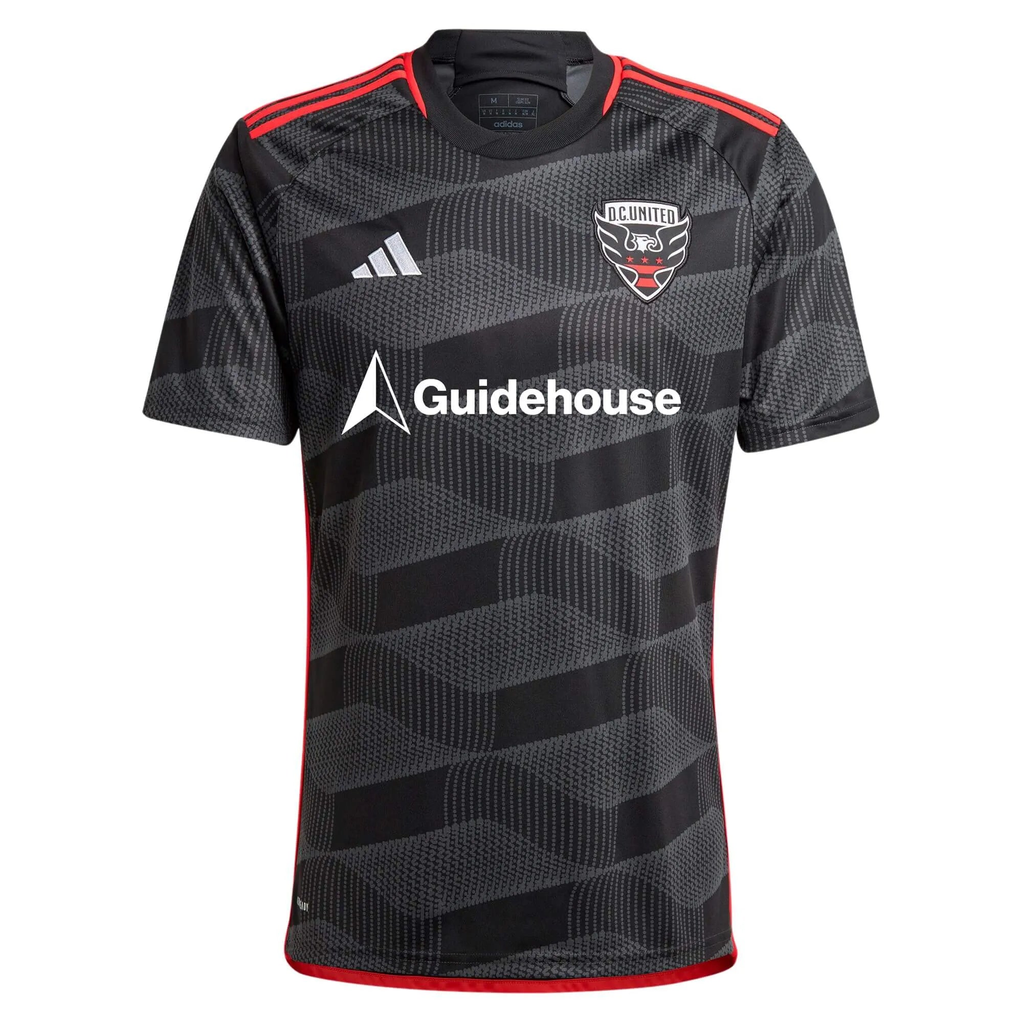 adidas 2024-25 DC United Men's Stadium Home Jersey (Front)