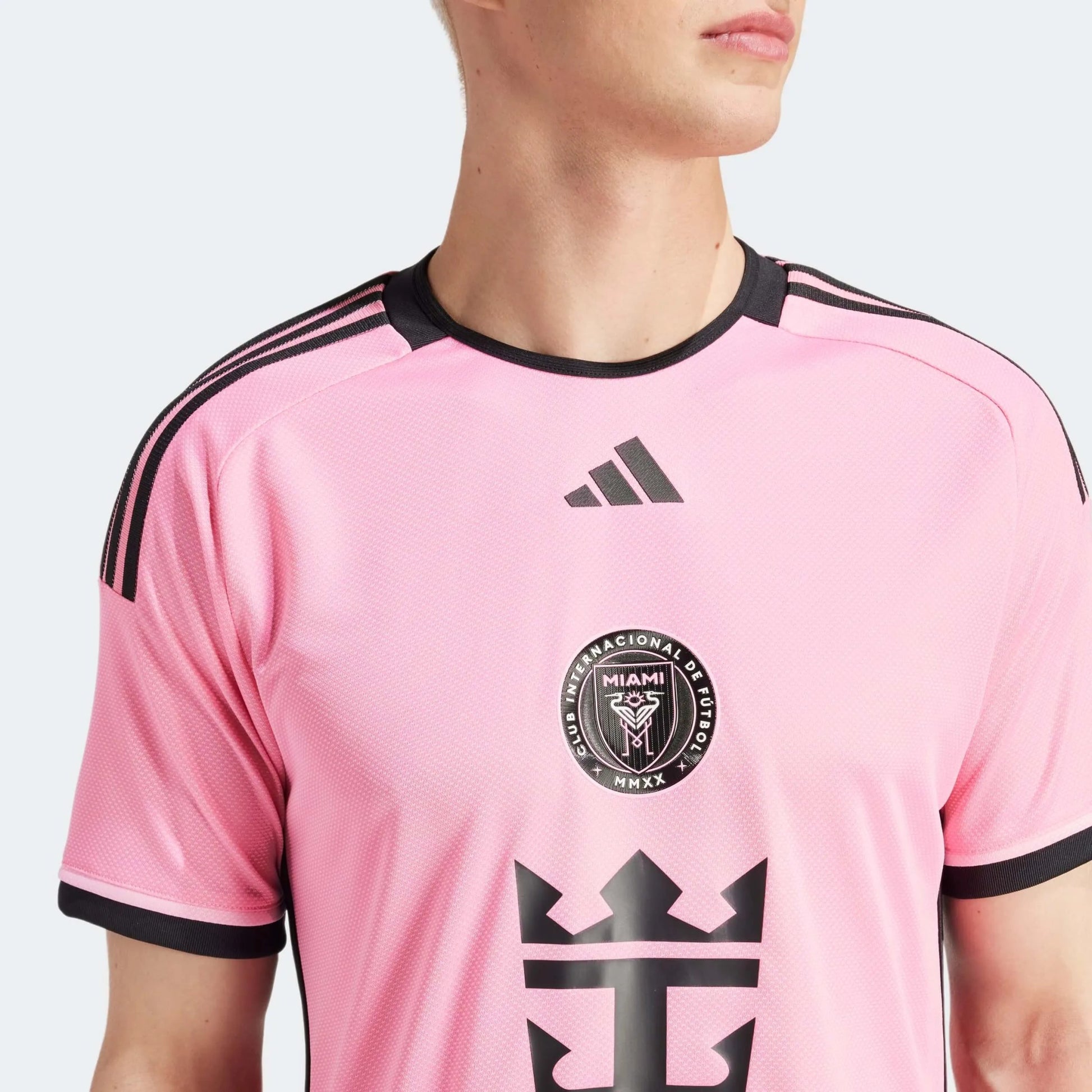 adidas 2024-25 Inter Miami Men's Messi #10 Authentic Home Jersey (Detail 1)