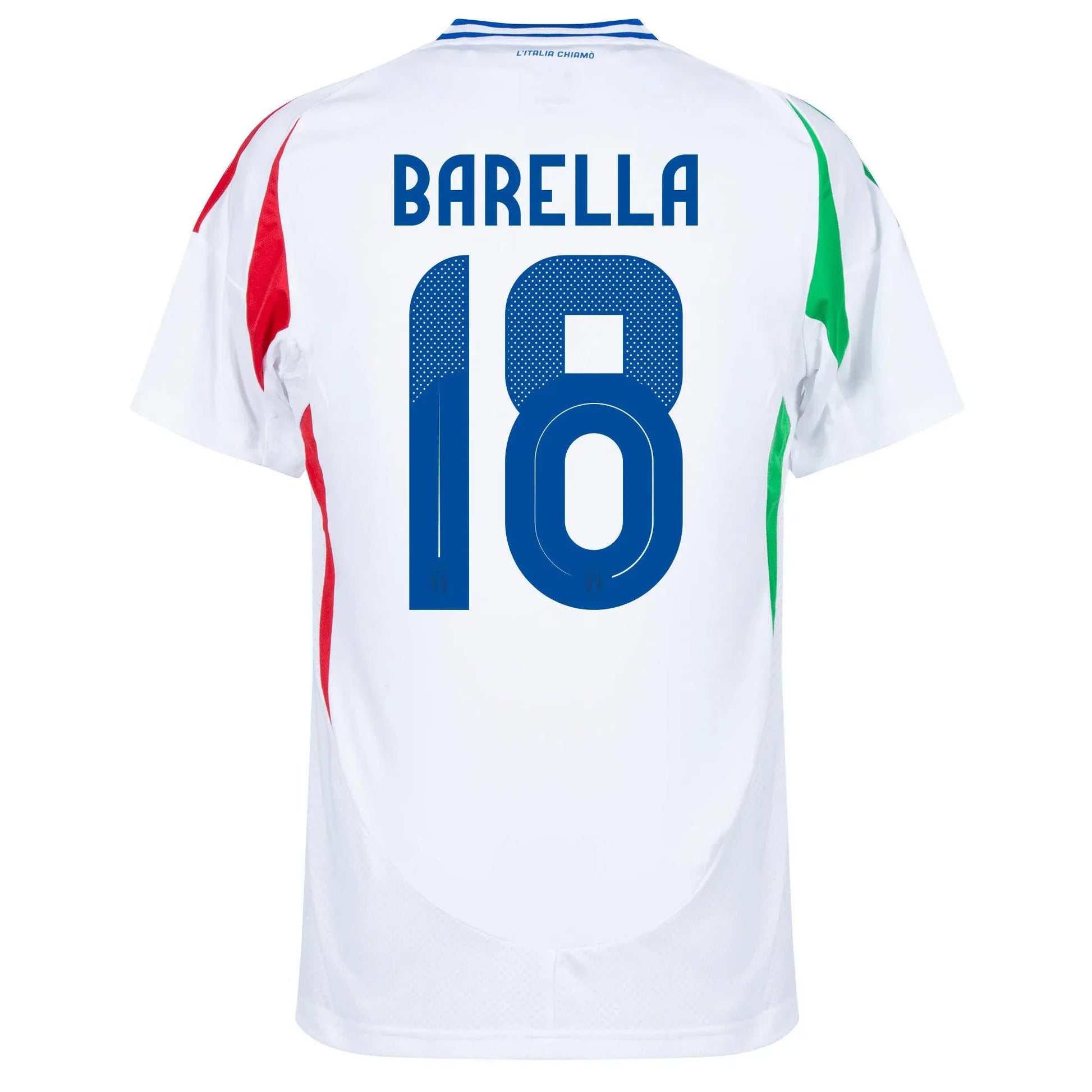 adidas 2024-25 Italy Men's Stadium Away Jersey (Barella)