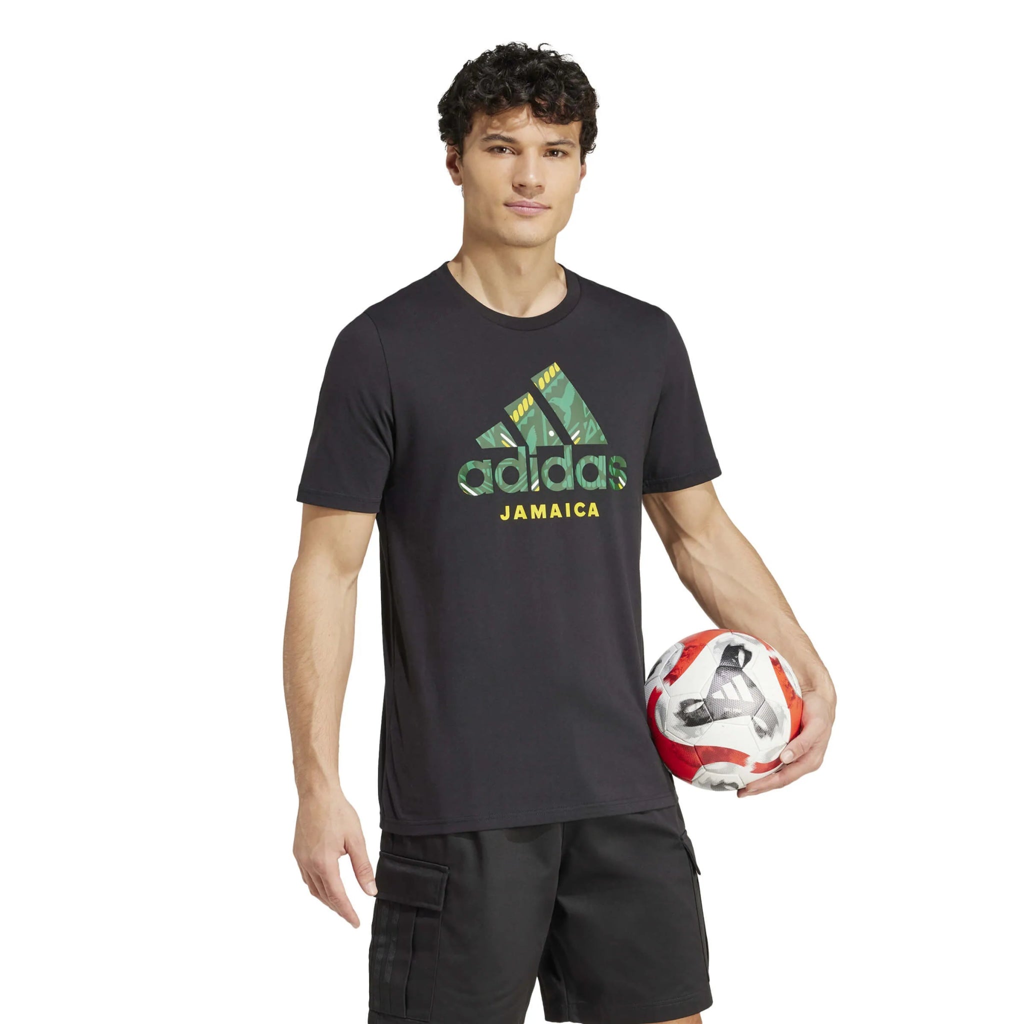 adidas 2024-25 Jamaica Men's Seasonal Graphic Tee