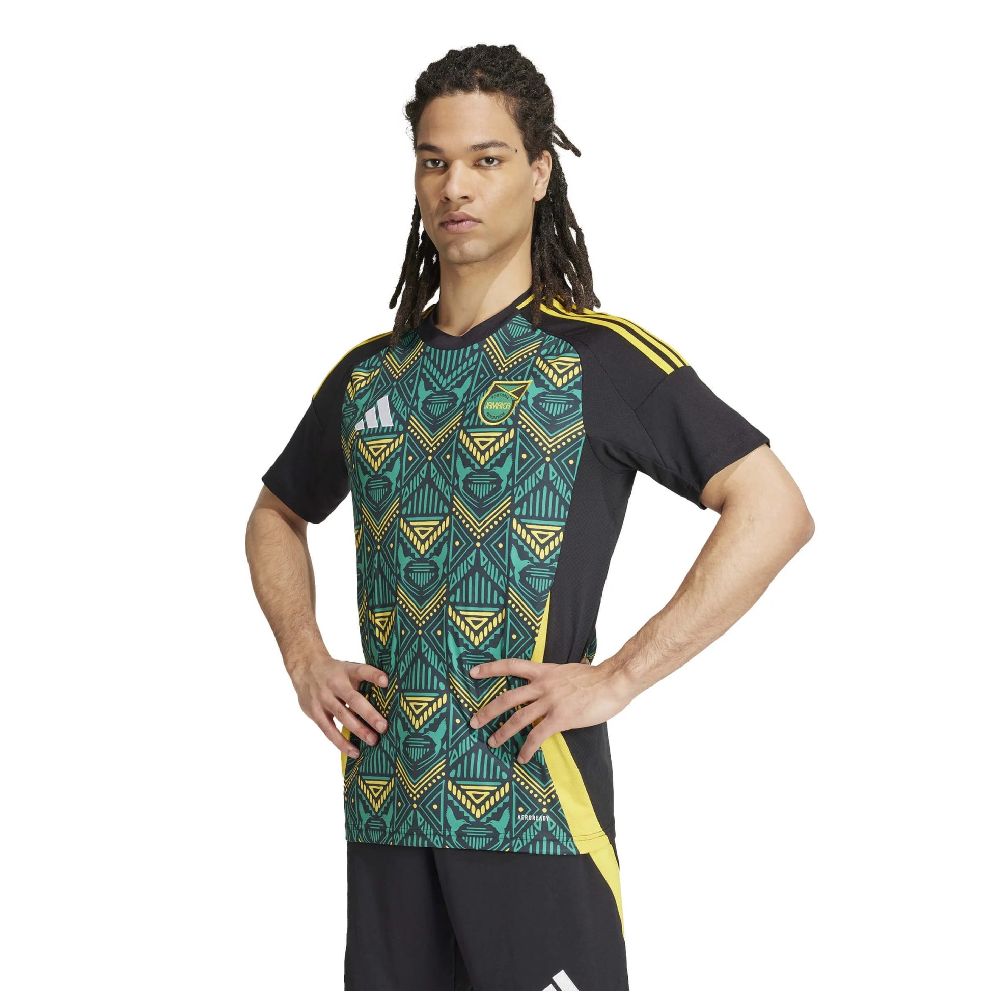 adidas 2024-25 Jamaica Men's Stadium Away Jersey