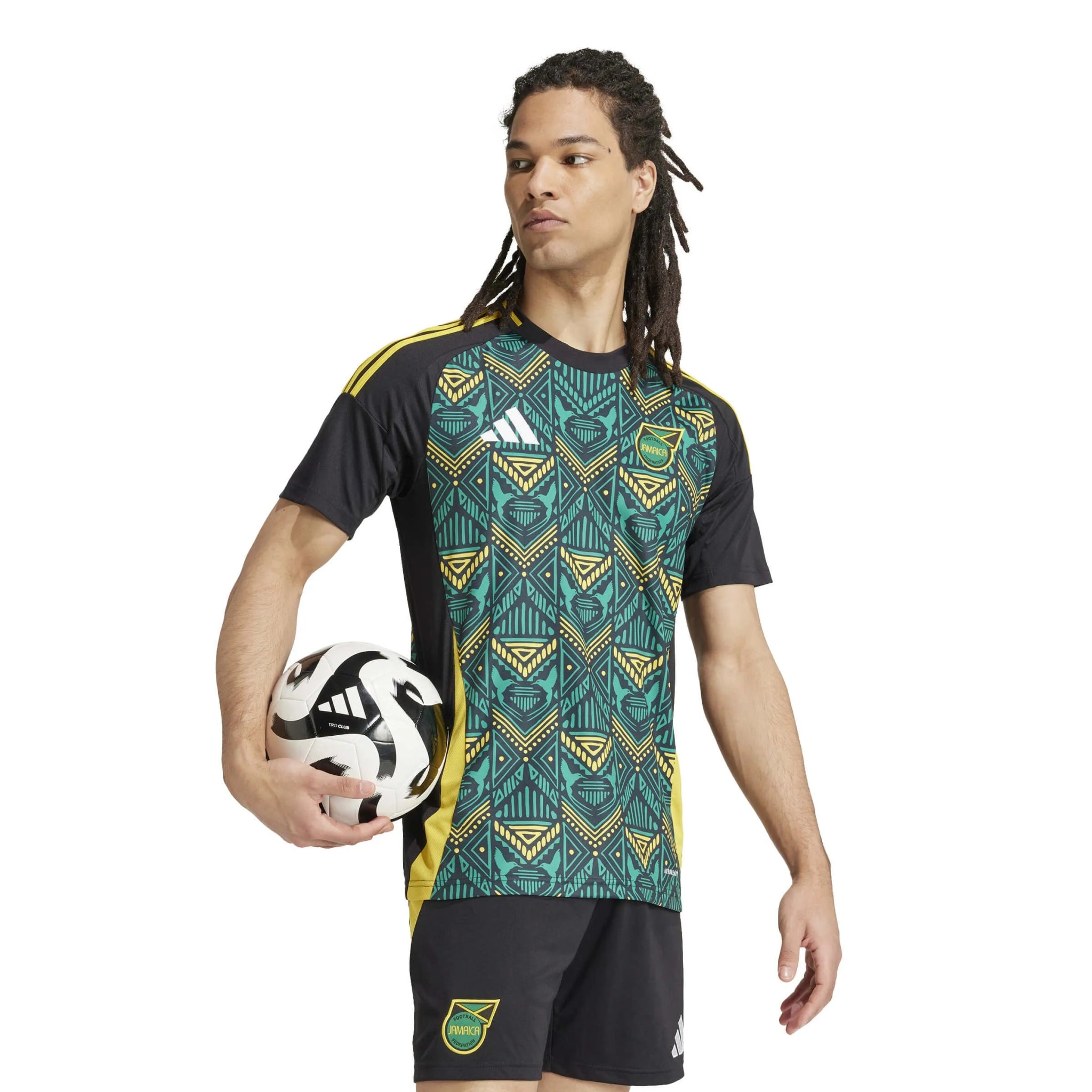 adidas 2024-25 Jamaica Men's Stadium Away Jersey