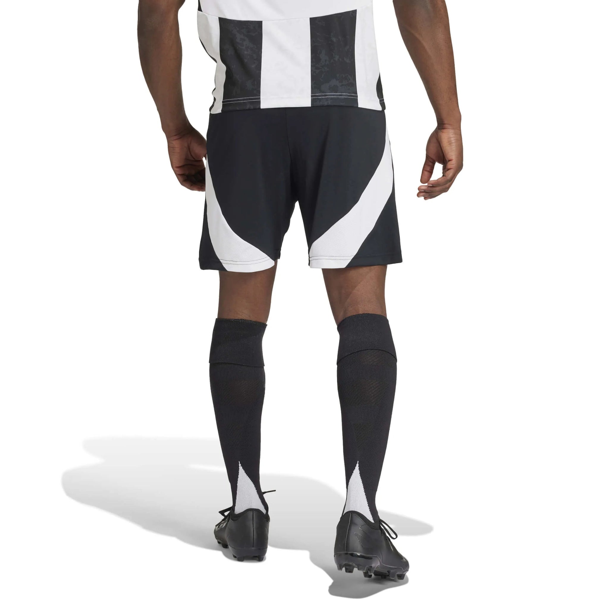 adidas 2024-25 Juventus Men's Authentic Home Shorts (Model - Back)