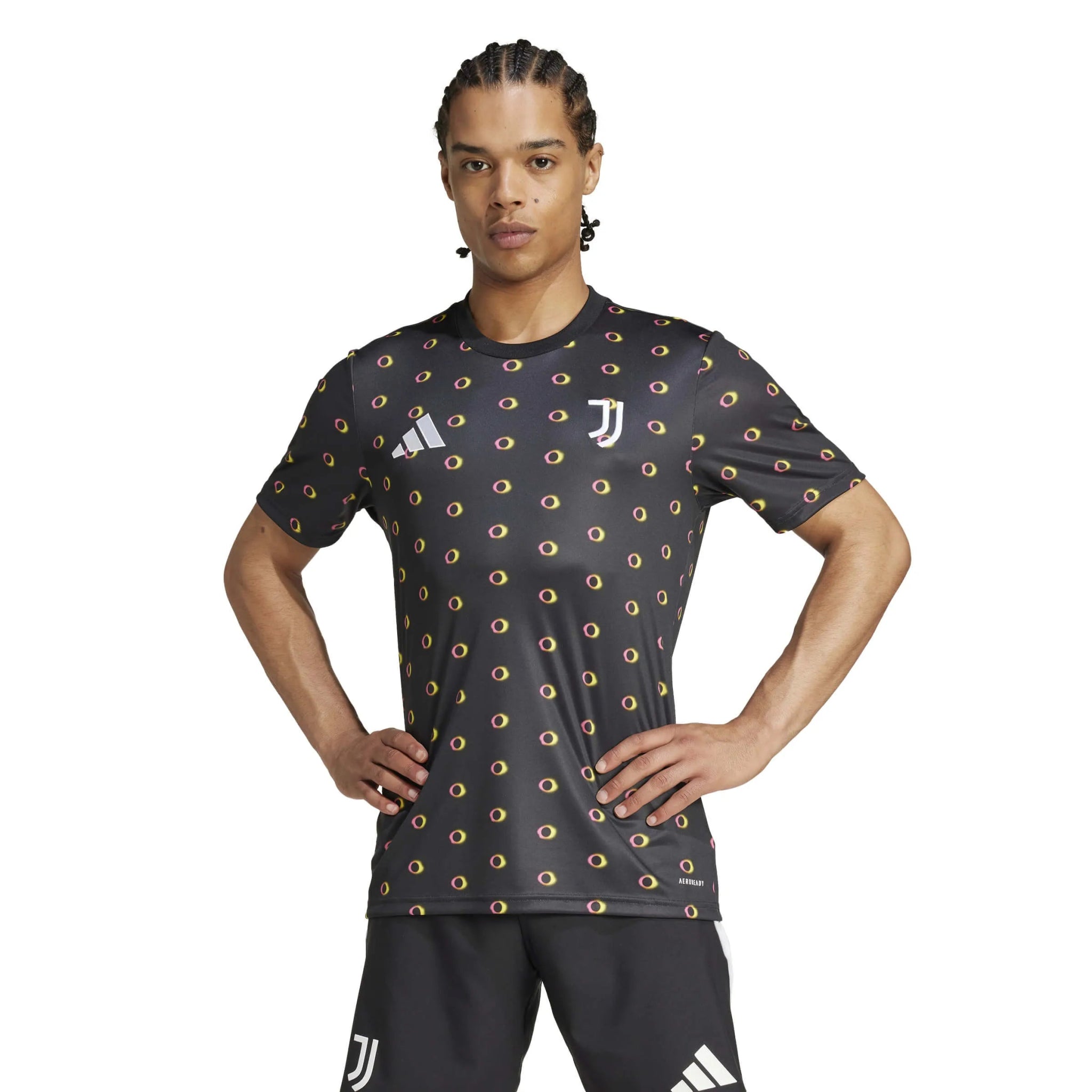 adidas 2024-25 Juventus Men's Pre-Match Jersey (Model - Front)