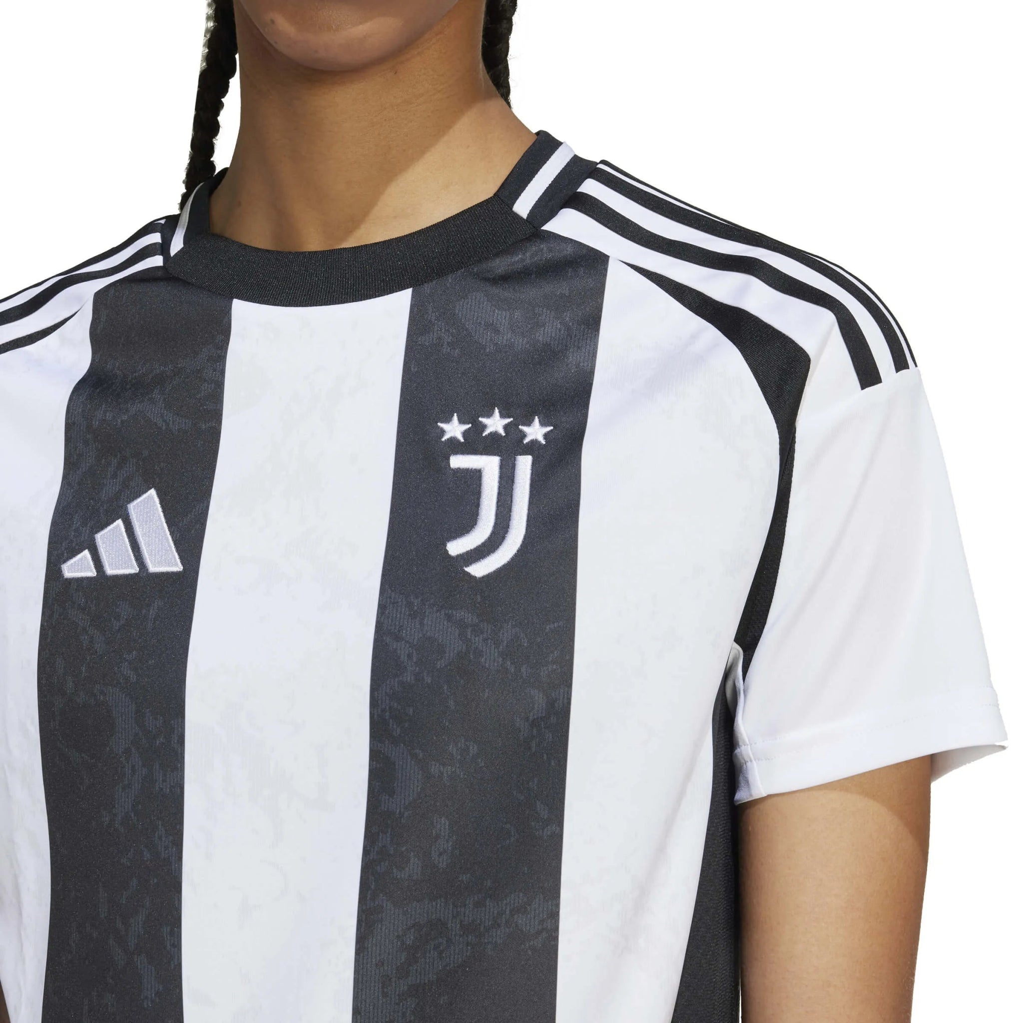 adidas 2024-25 Juventus Women's Home Jersey (Detail 1)