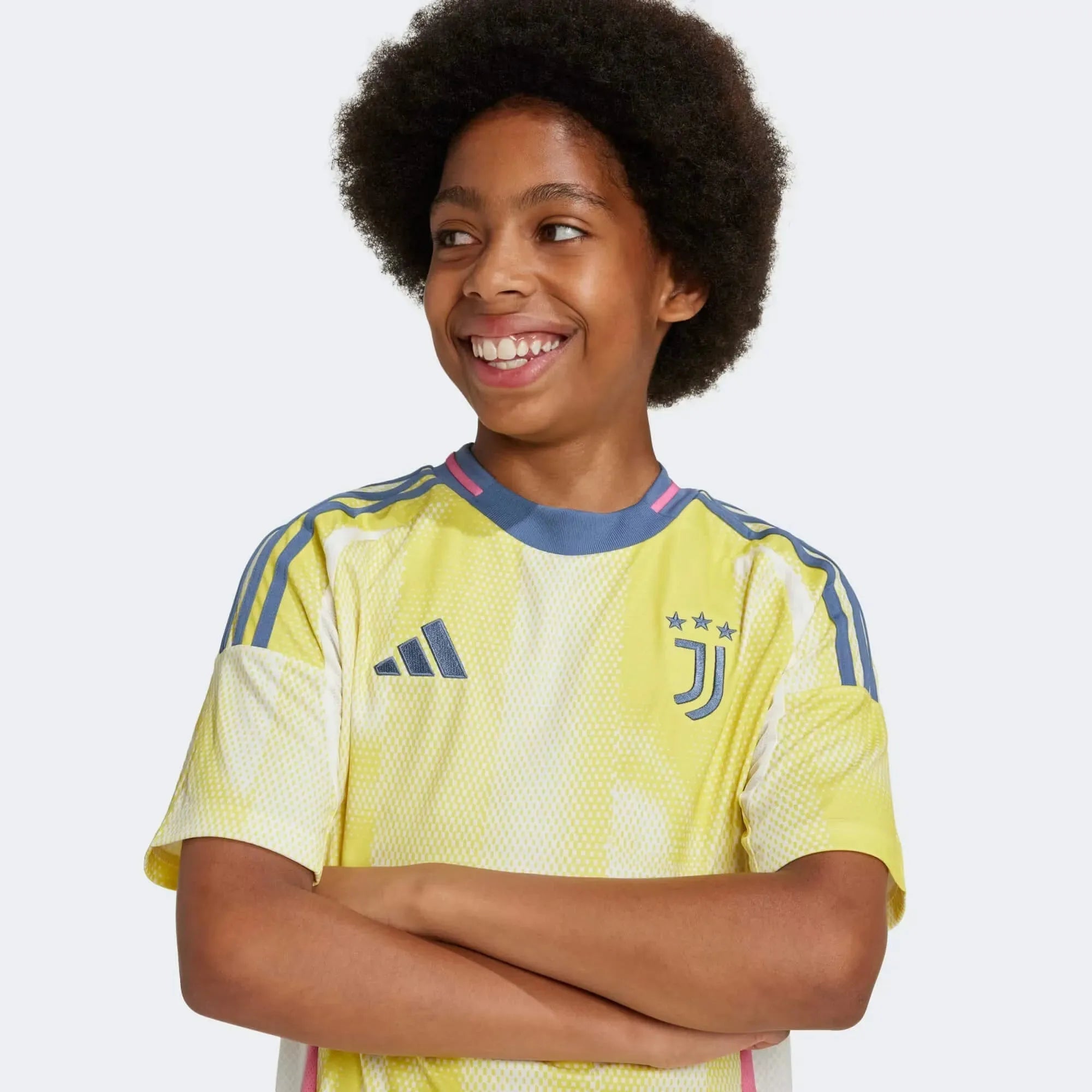 adidas 2024-25 Juventus Youth Stadium Away Jersey (Detail 1)