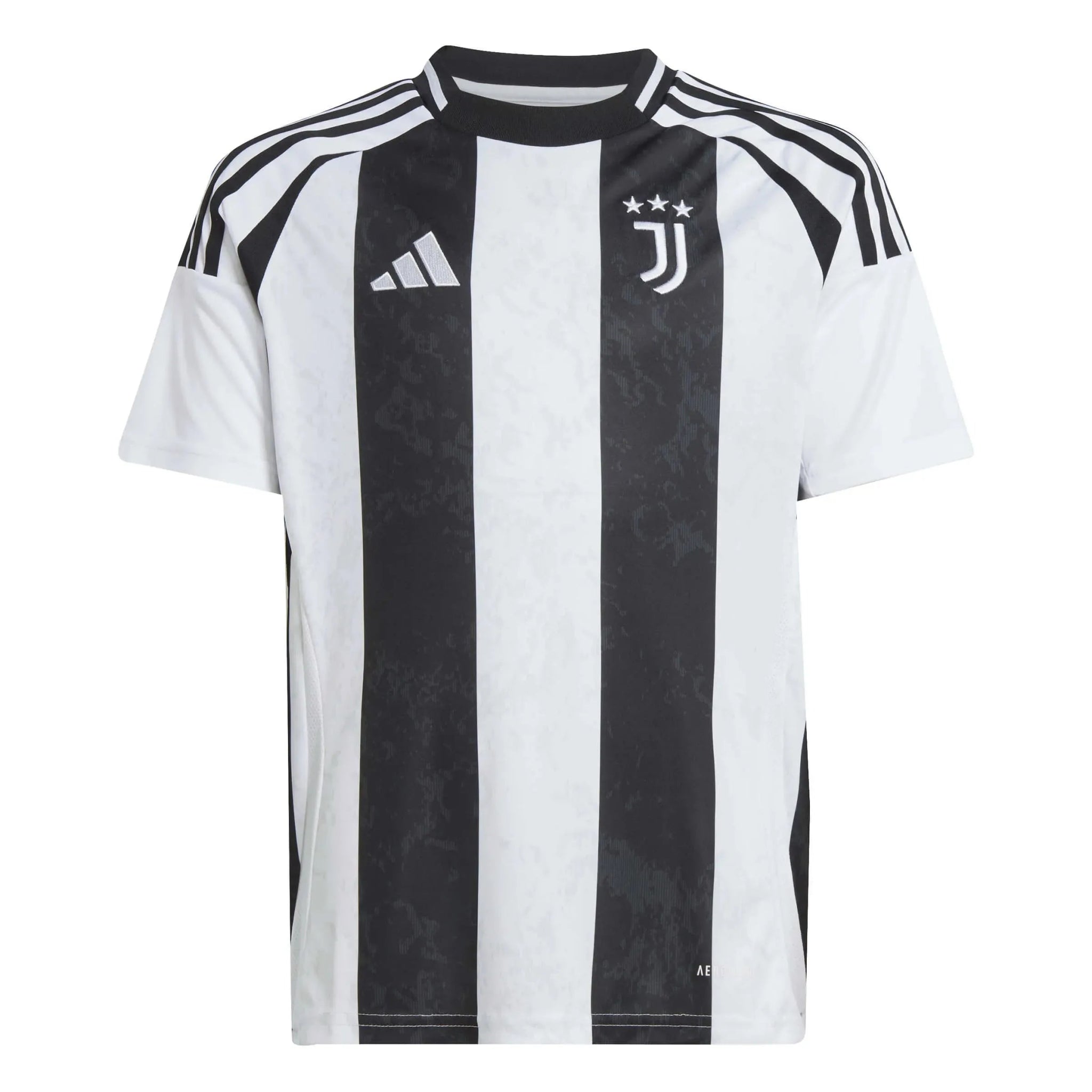 adidas 2024-25 Juventus Youth Stadium Home Jersey (Front)