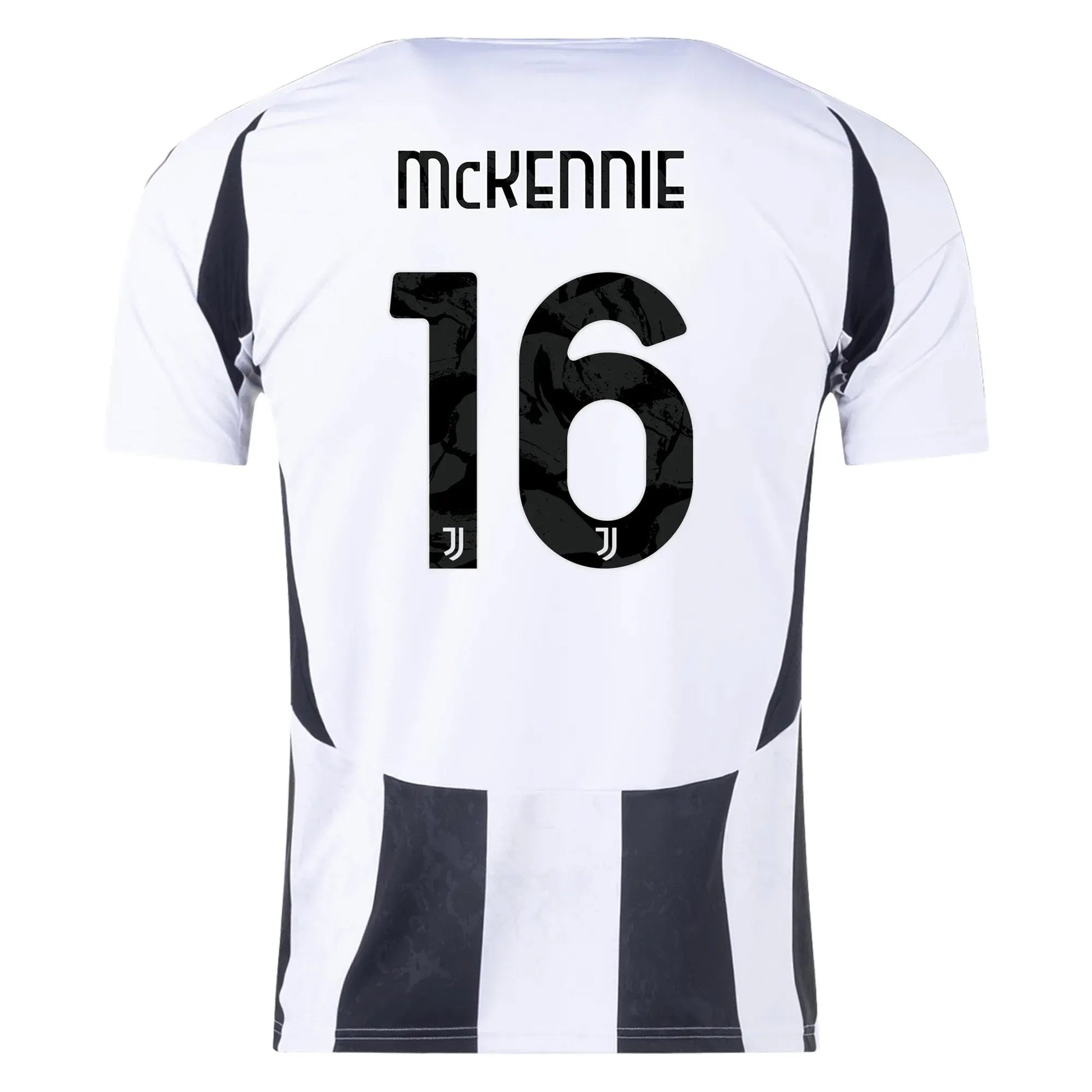 adidas 2024-25 Juventus Men's Stadium Home Jersey (McKennie)