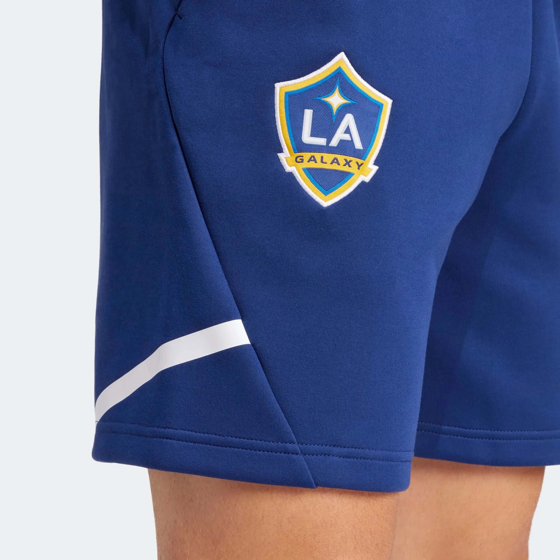 adidas 2024-25 LA Galaxy Men's Designed For Game Day Shorts (Detail 2)