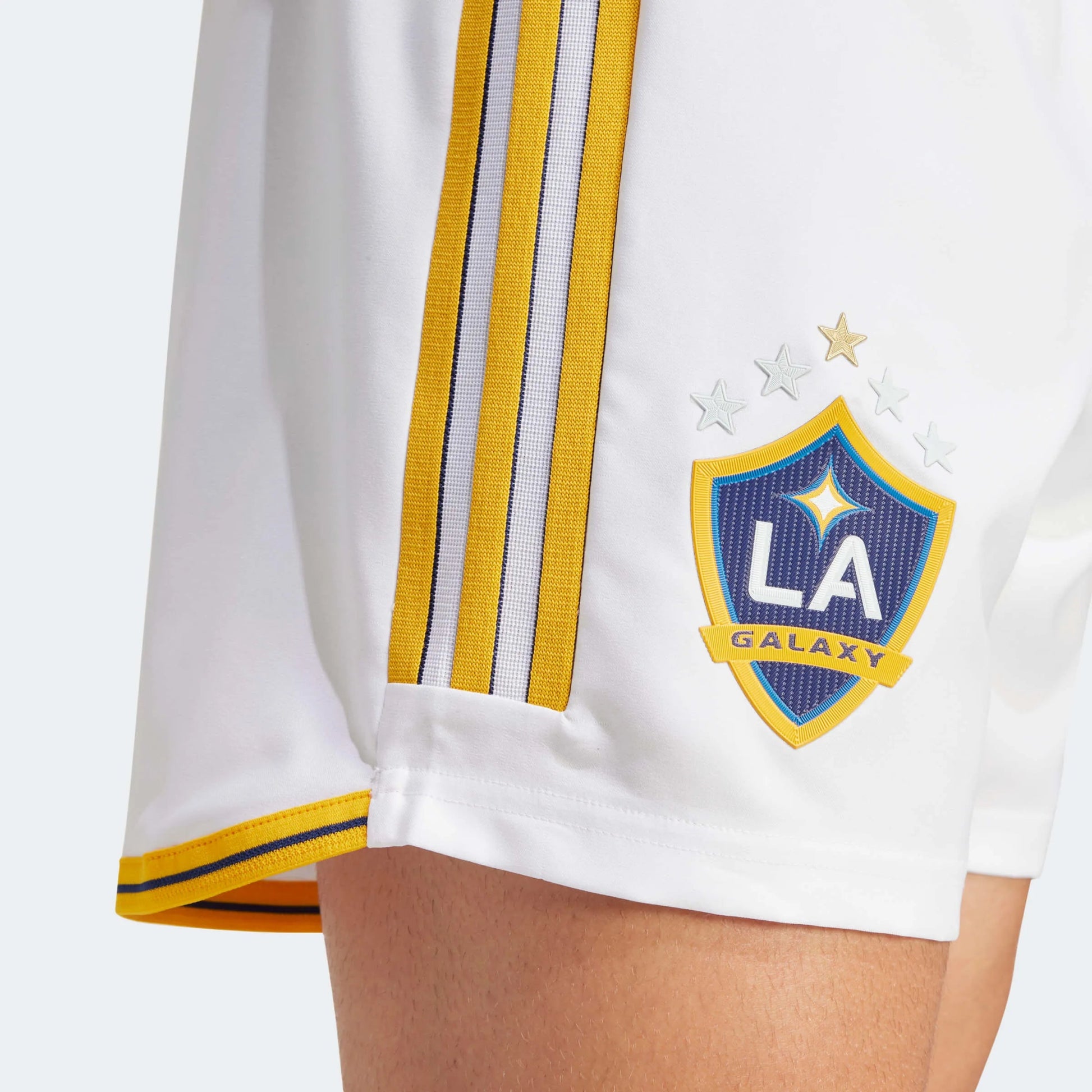 adidas 2024-25 LA Galaxy Men's Home Authentic Shorts (Detail 2)