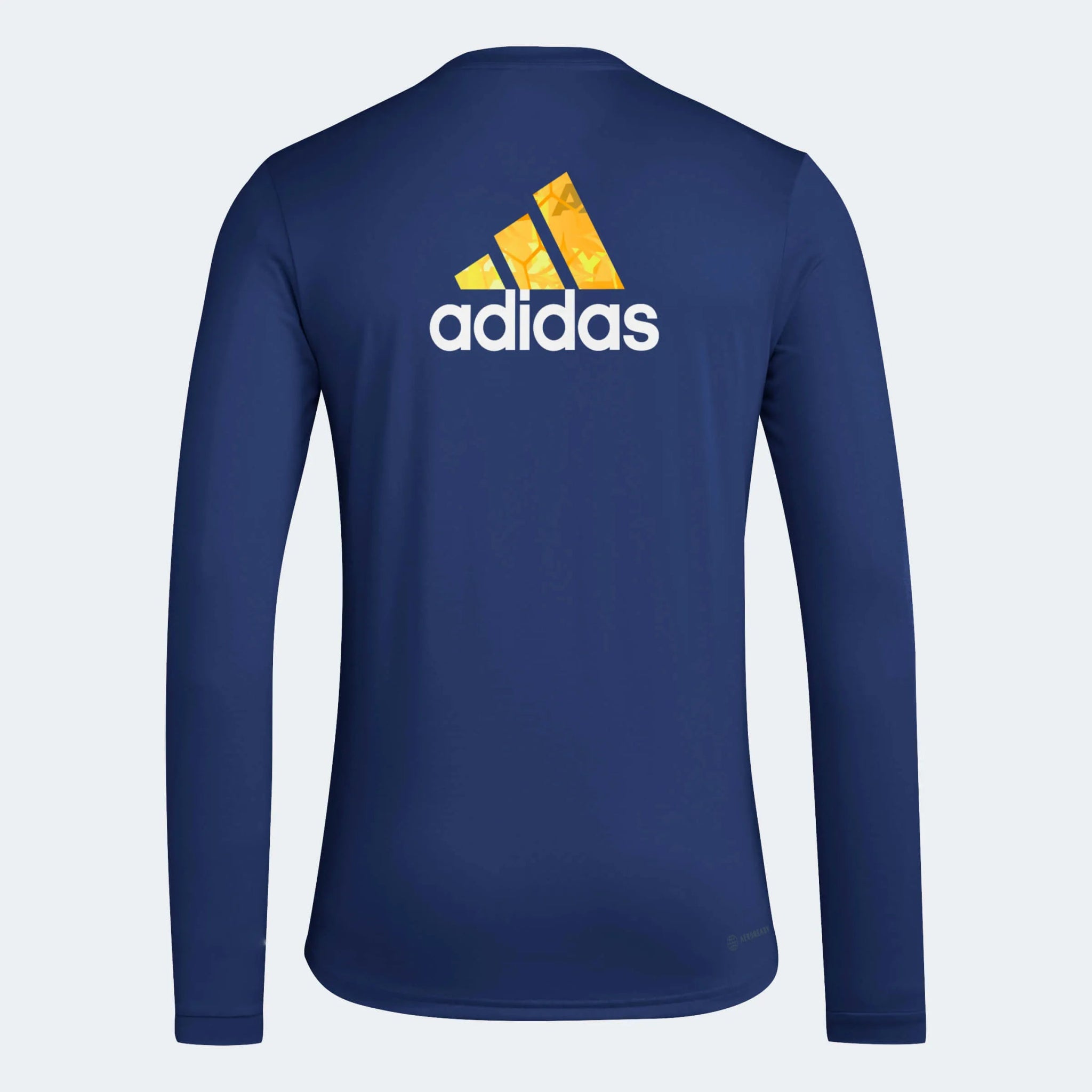 adidas 2024-25 LA Galaxy Men's Long-Sleeve Pre-Game Tee (Back)