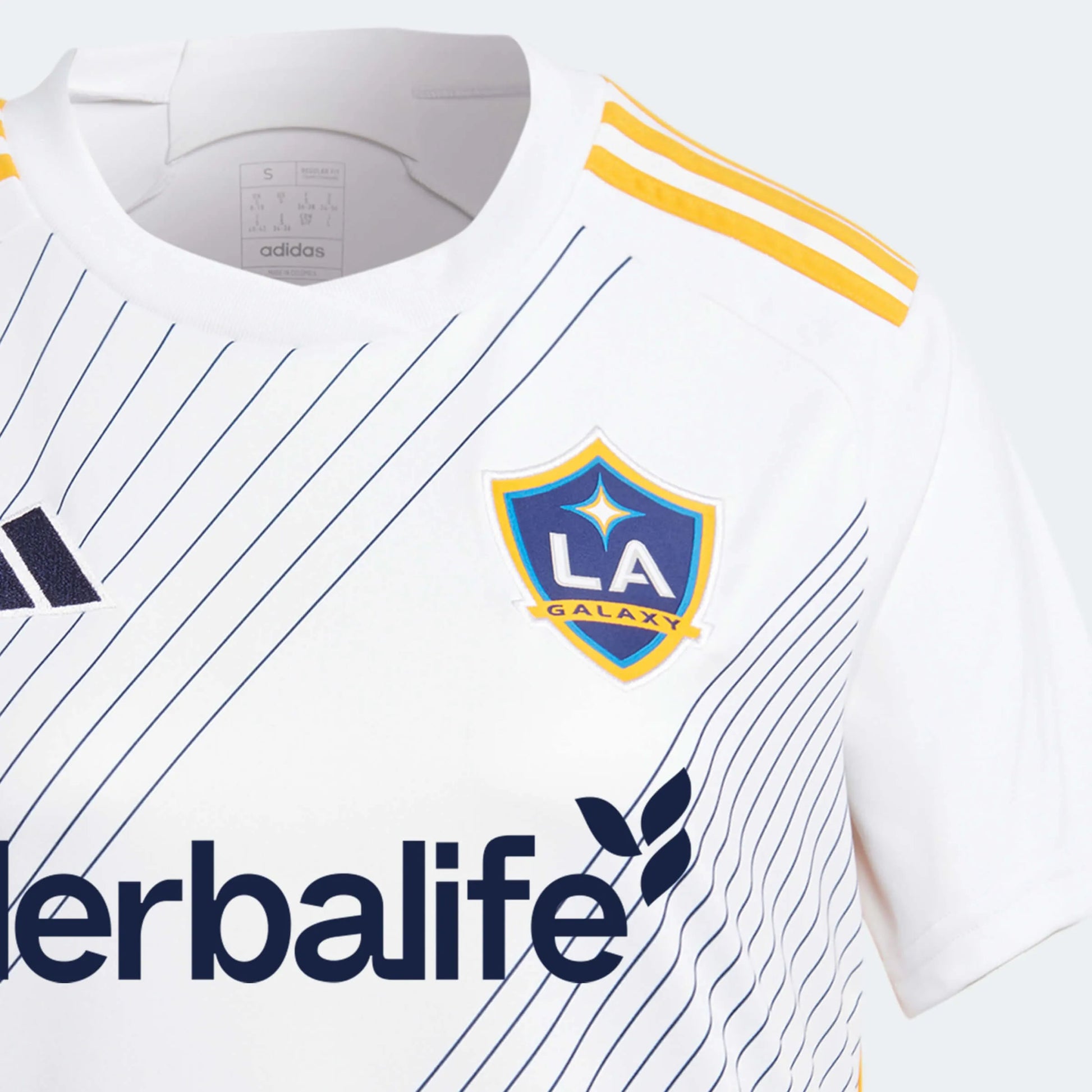adidas 2024-25 LA Galaxy Women's Stadium Home Jersey (Detail 1)