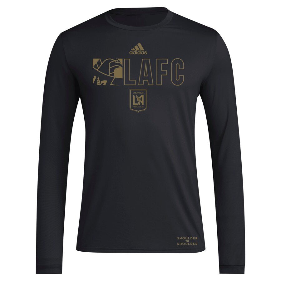 adidas 2024-25 LAFC Men's LS Pre-Game Tee