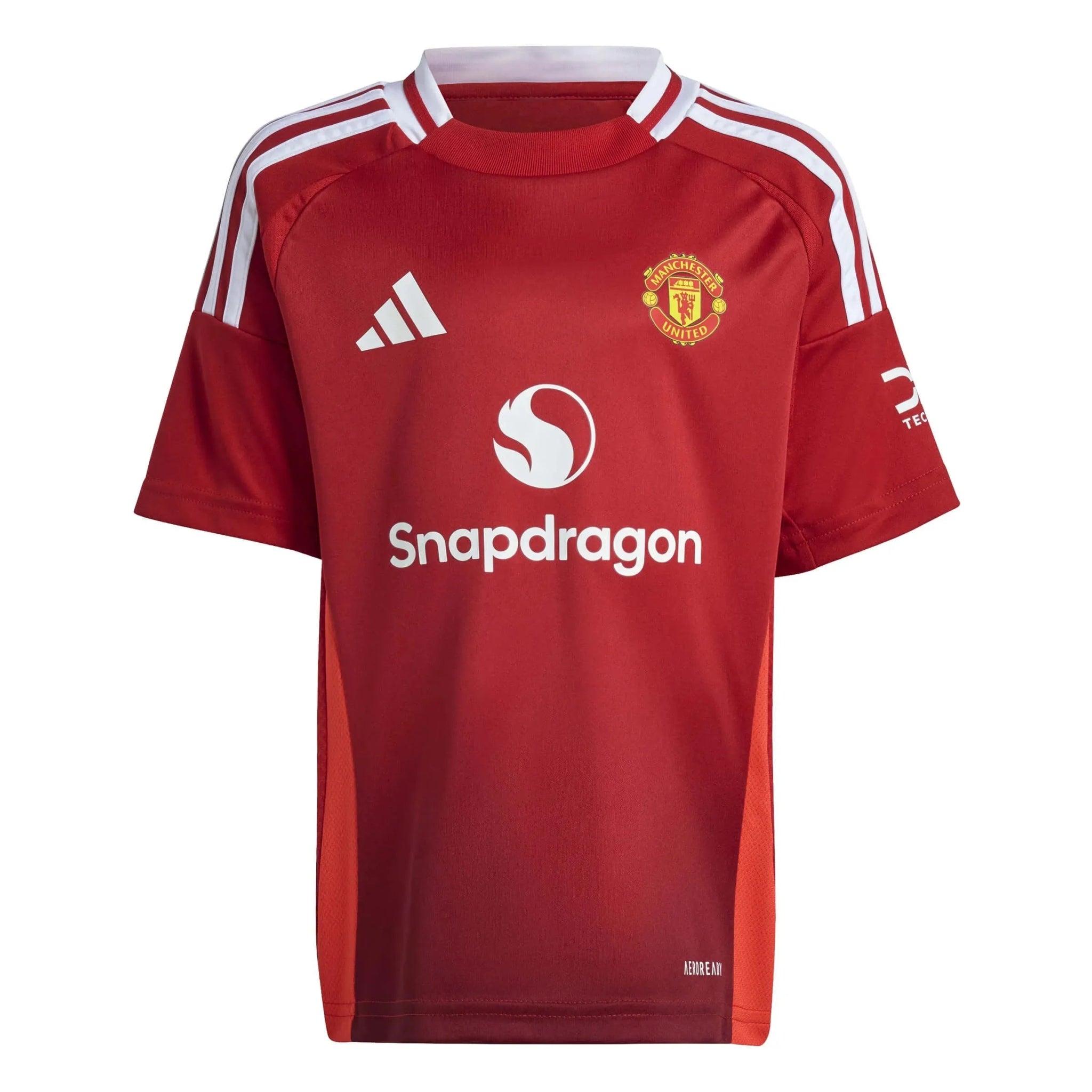 adidas 2024-25 Manchester United Kids' Home Mini Kit