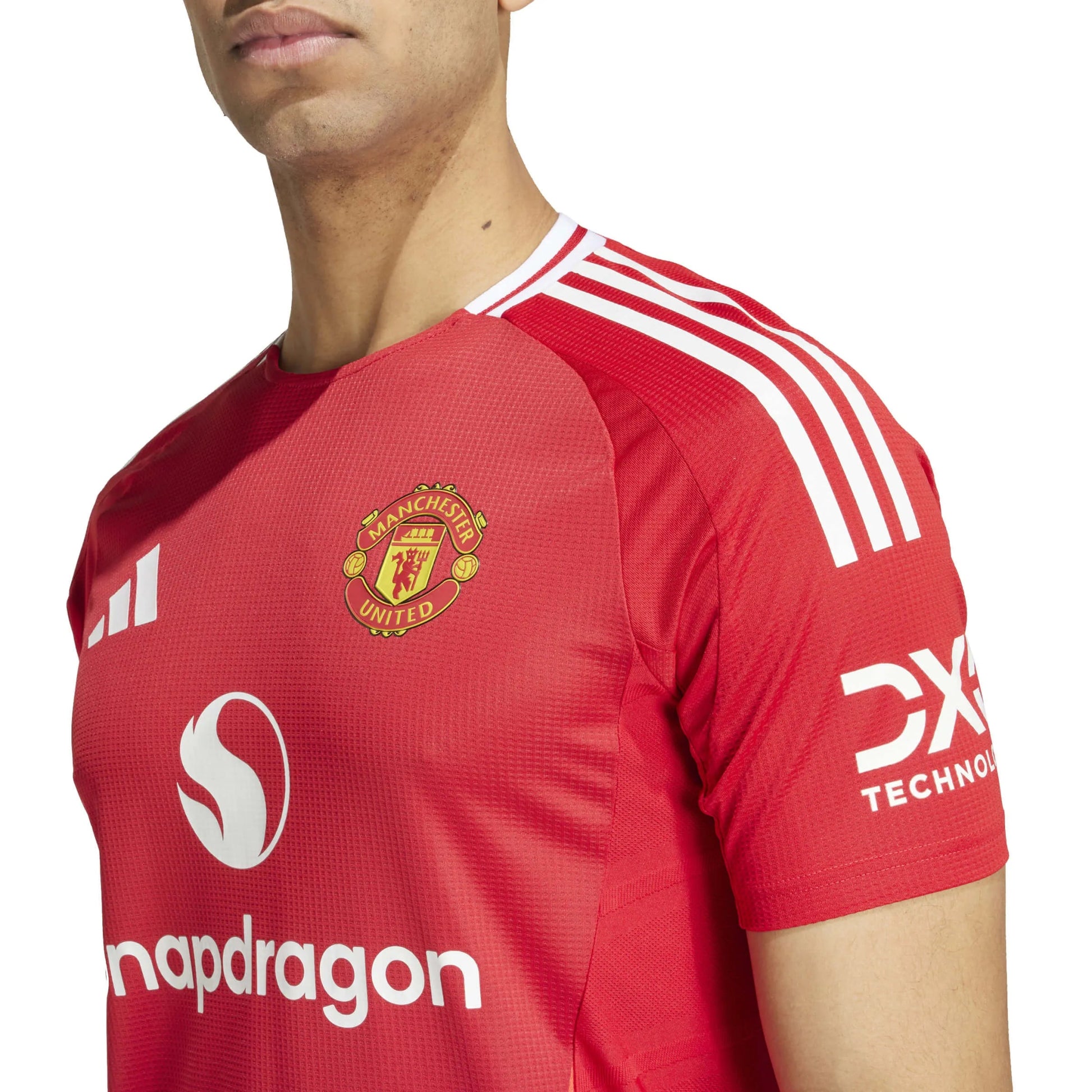 adidas 2024-25 Manchester United Men's Authentic Home Soccer adidas 2024-25 Manchester United Men's Authentic Home Soccer