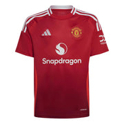 adidas 2024-25 Manchester United Youth Stadium Home Jersey