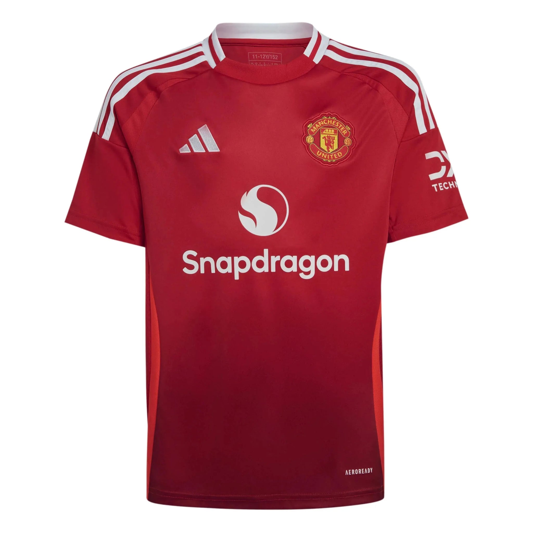 adidas 2024-25 Manchester United Youth Stadium Home Jersey