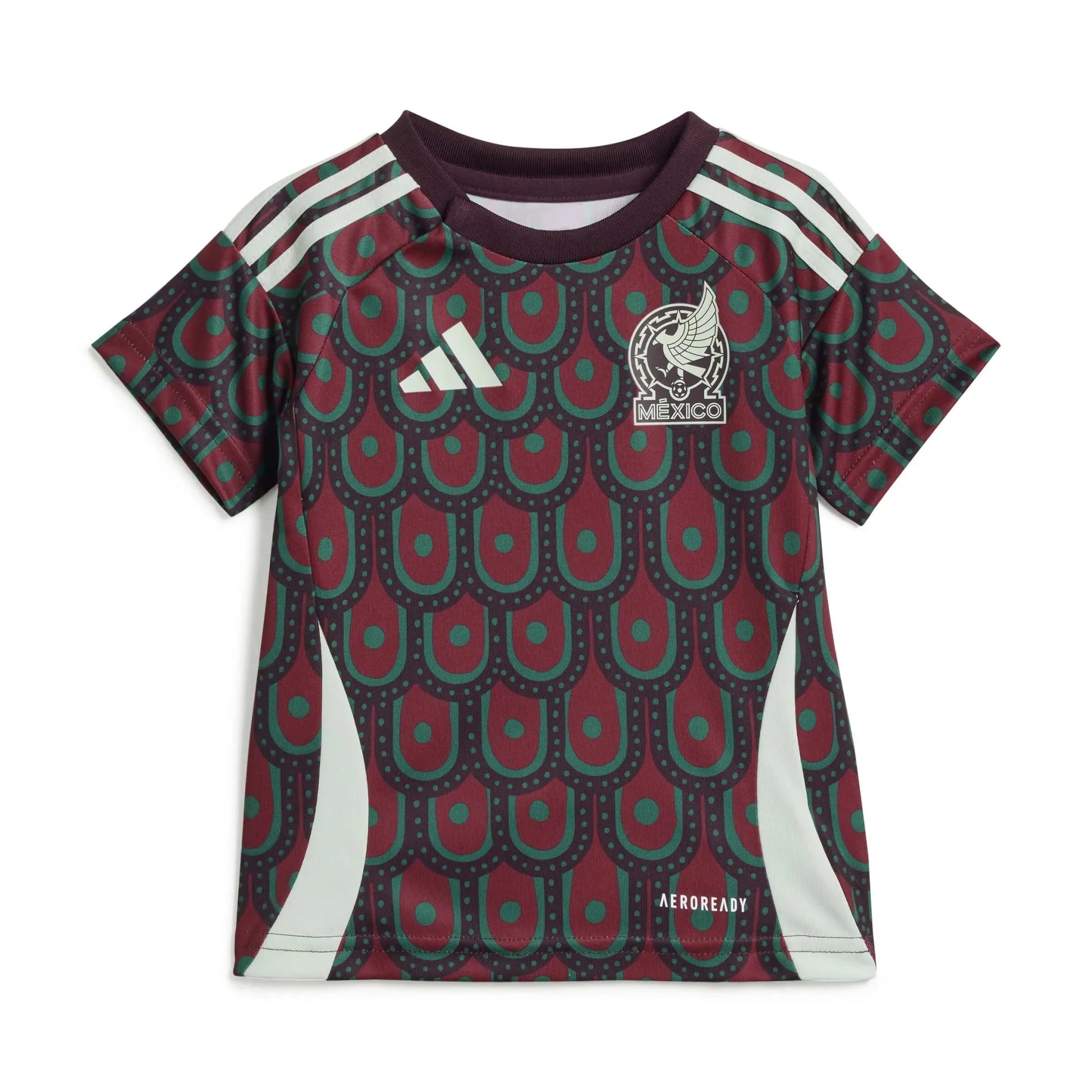 adidas 2024-25 Mexico Baby Kit Stadium Home Jersey