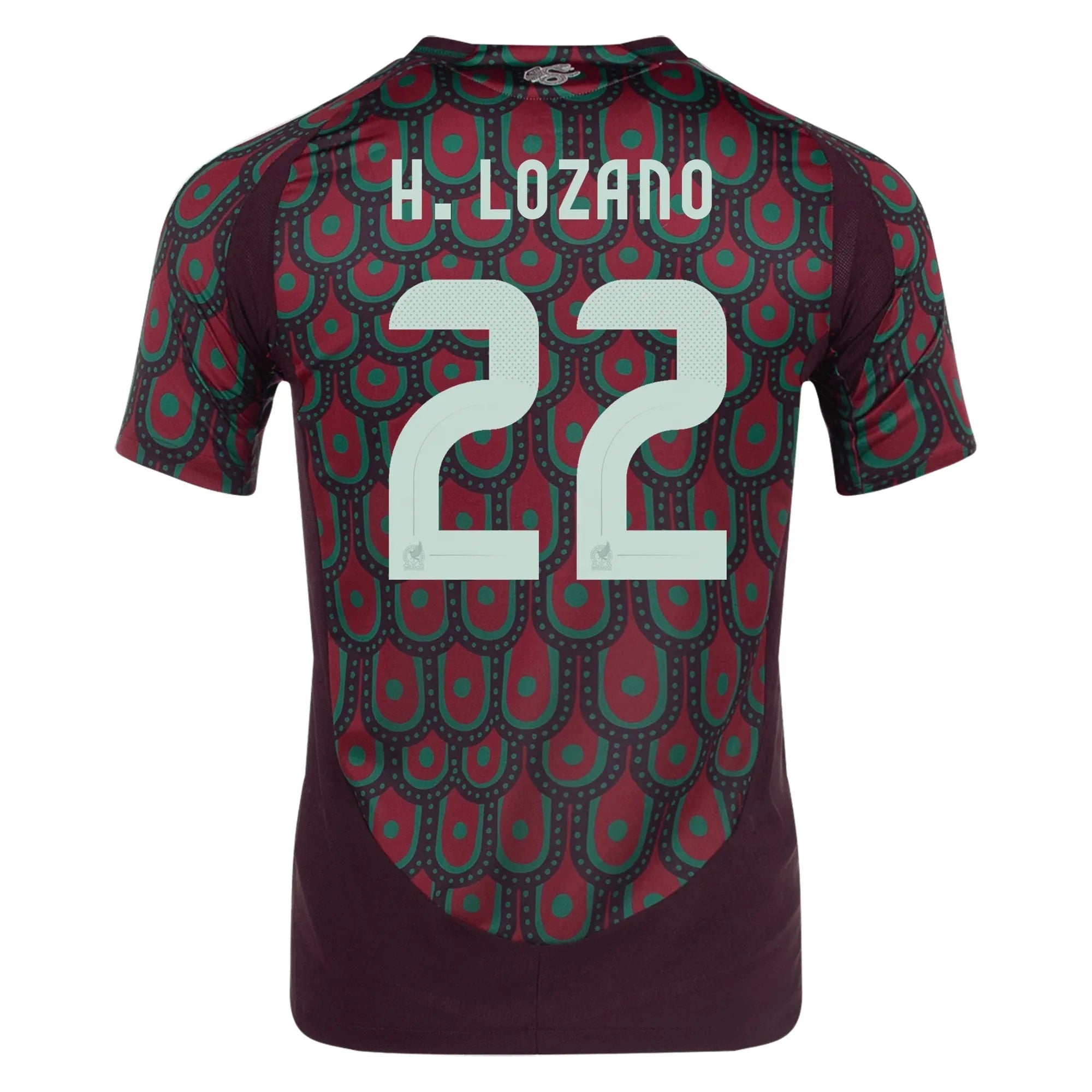 adidas 2024-25 Mexico Men's Authentic Home Jersey (H. Lozano)