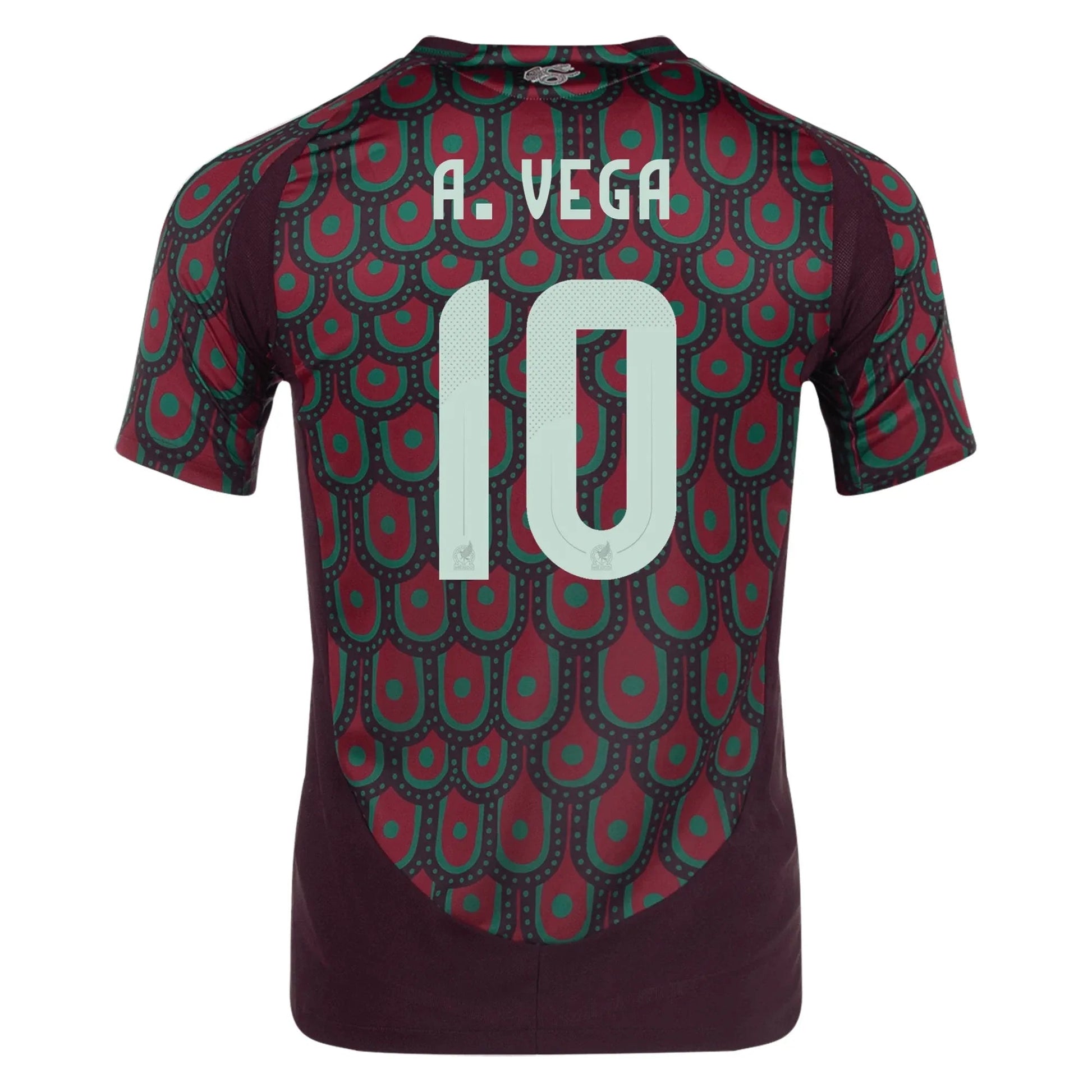 adidas 2024-25 Mexico Men's Authentic Home Jersey (A. Vega)