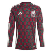adidas 2024-25 Mexico Men's Stadium Home Long-Sleeve Jersey