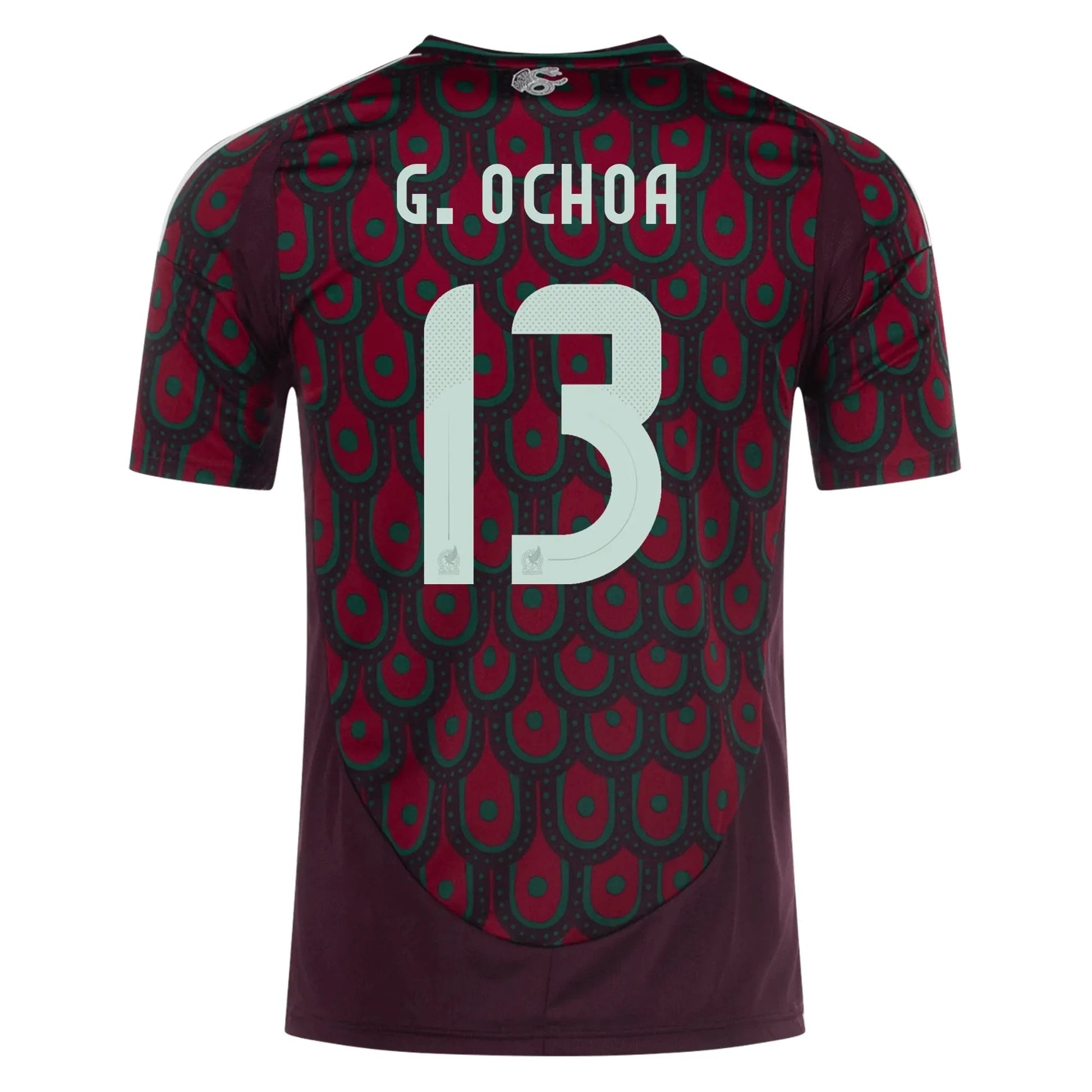 adidas 2024-25 Mexico Men's Stadium Home Jersey (G. Ochoa)