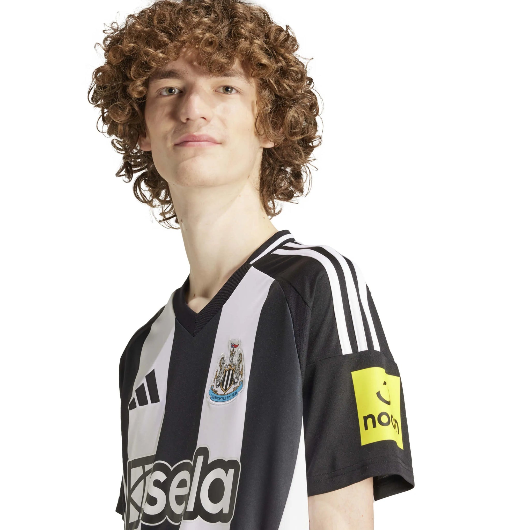 adidas 2024-25 Newcastle Men's Stadium Home Jersey