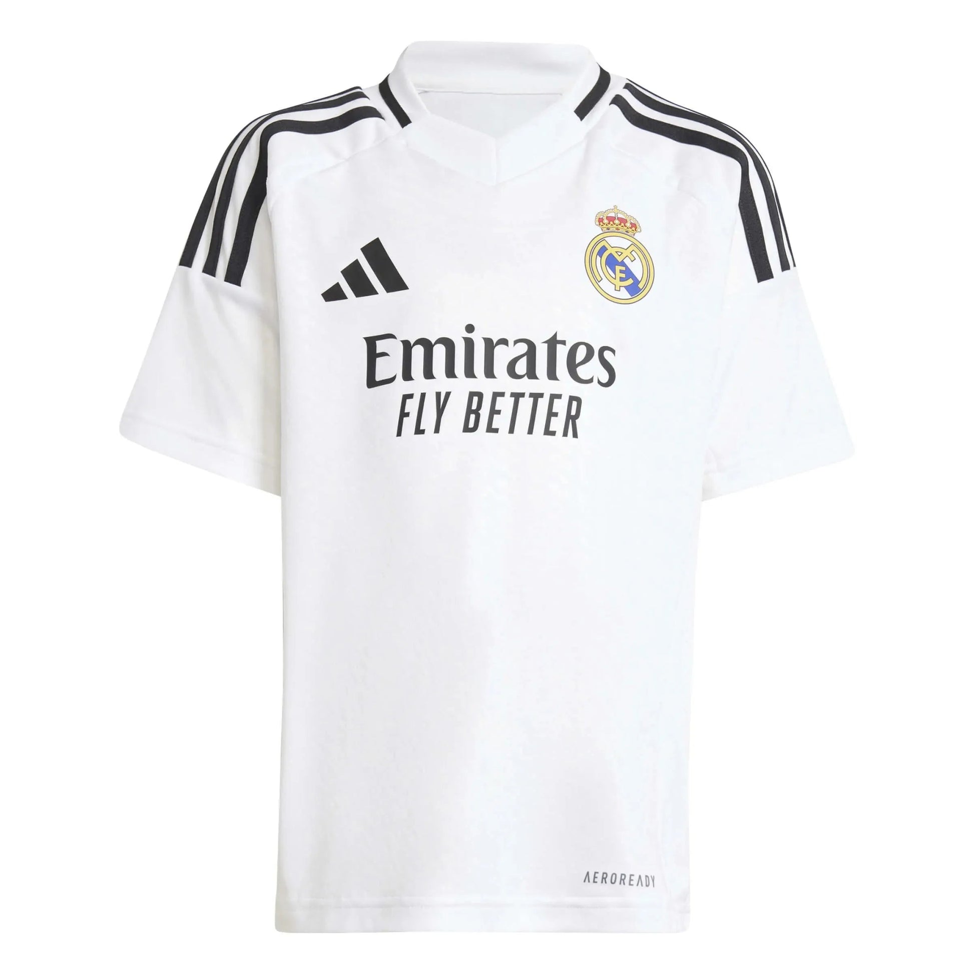 adidas 2024-25 Real Madrid Kids' Home Mini Kit