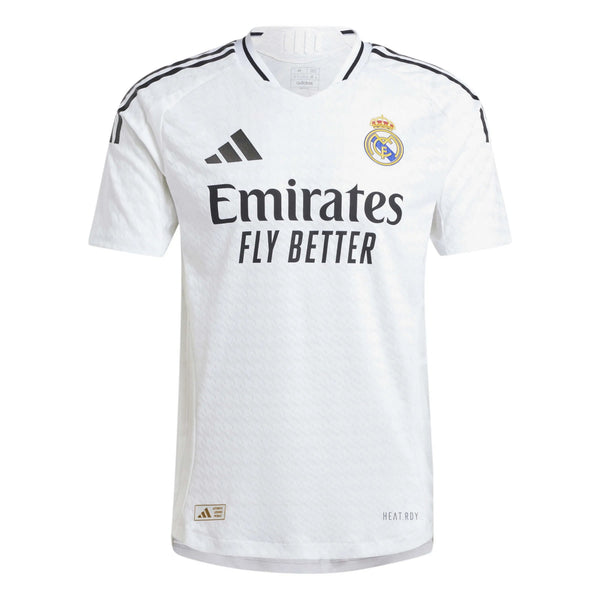 adidas 2024-25 Real Madrid Men's Authentic Home Soccer Jersey