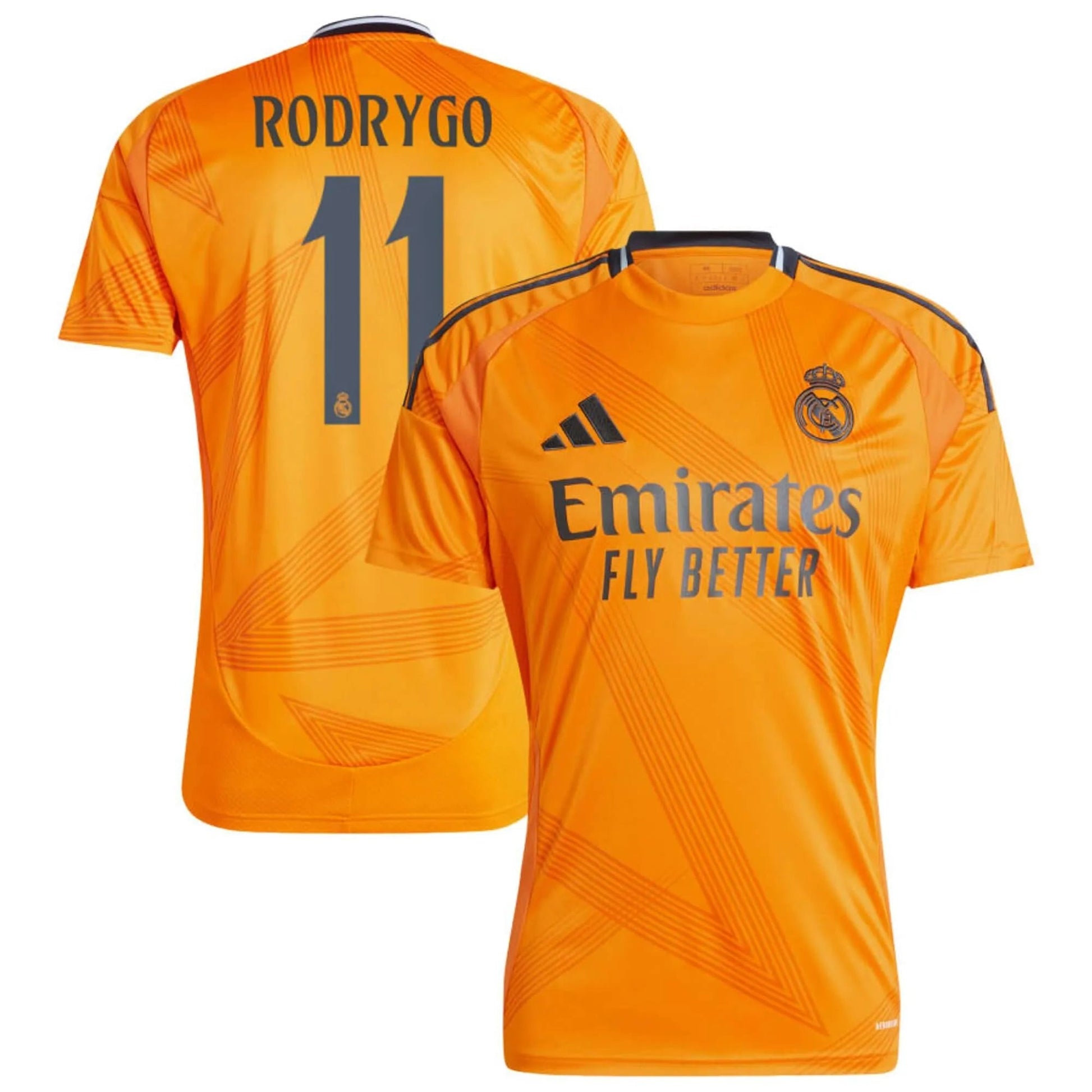 adidas 2024-25 Real Madrid Men's Stadium Away Jersey (Rodrygo)