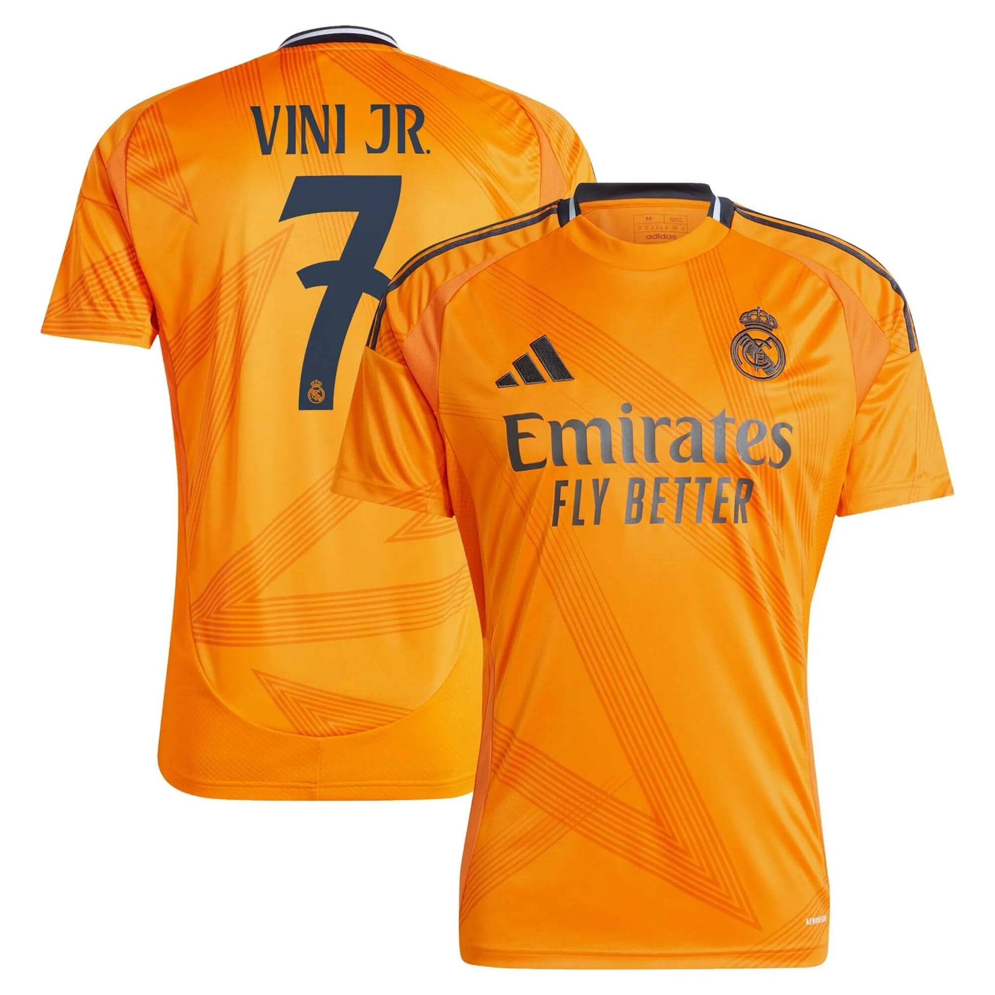 adidas 2024-25 Real Madrid Men's Stadium Away Jersey (Vini JR.)