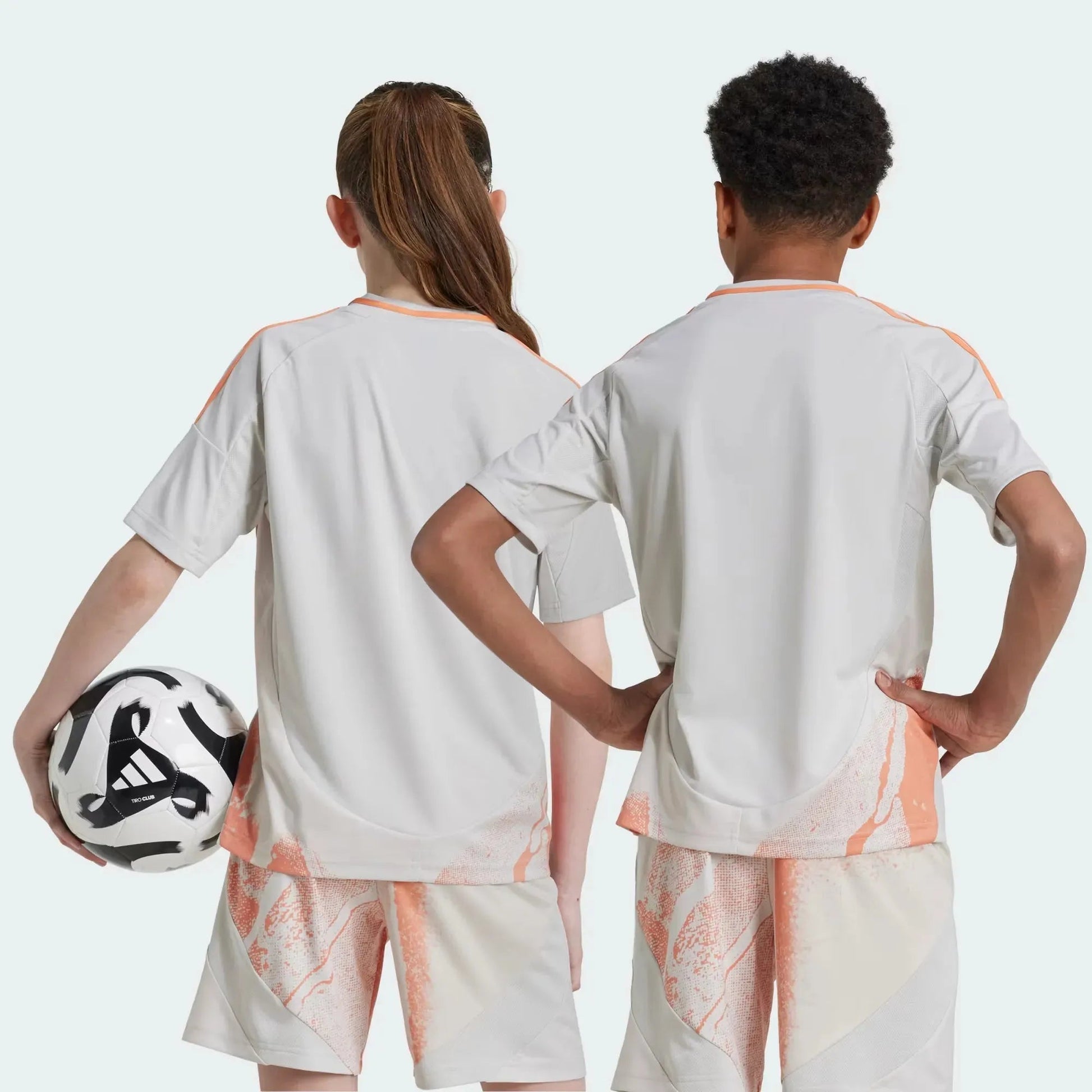 adidas 2024-25 Roma Youth Stadium Away Jersey (Models - Back)